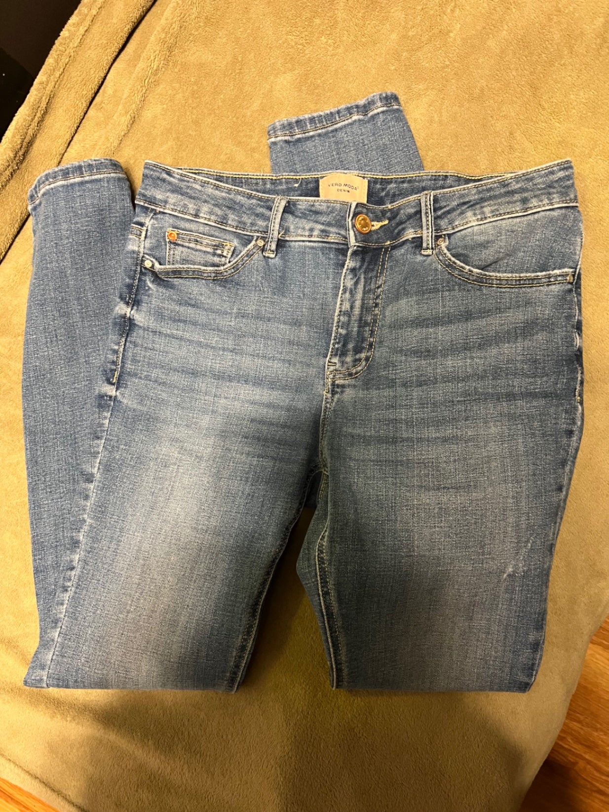 Vero Moda Jeans Hellblau Größe: 38 / M