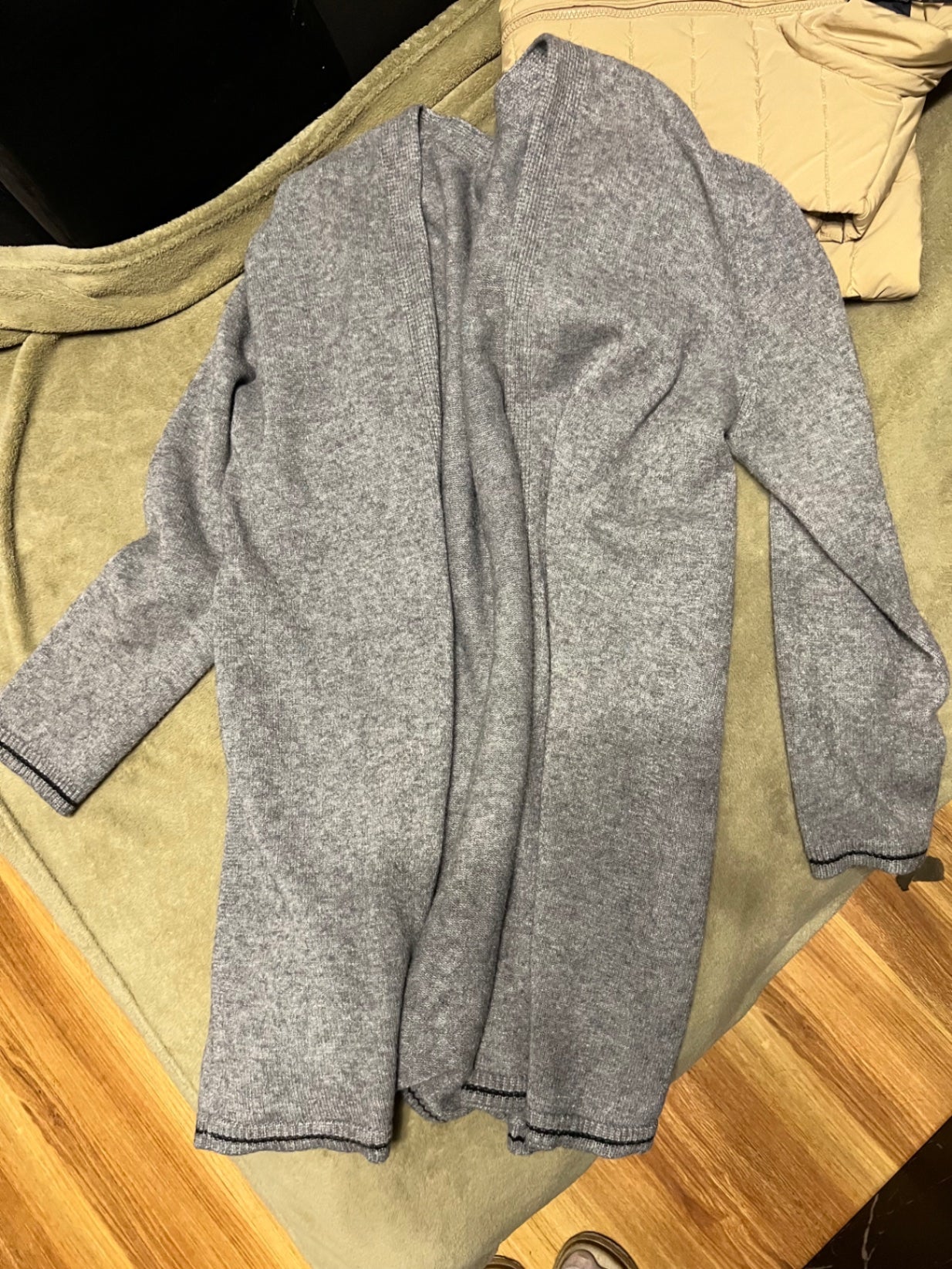 Made in Italy Cardigan Grau Größe: S
