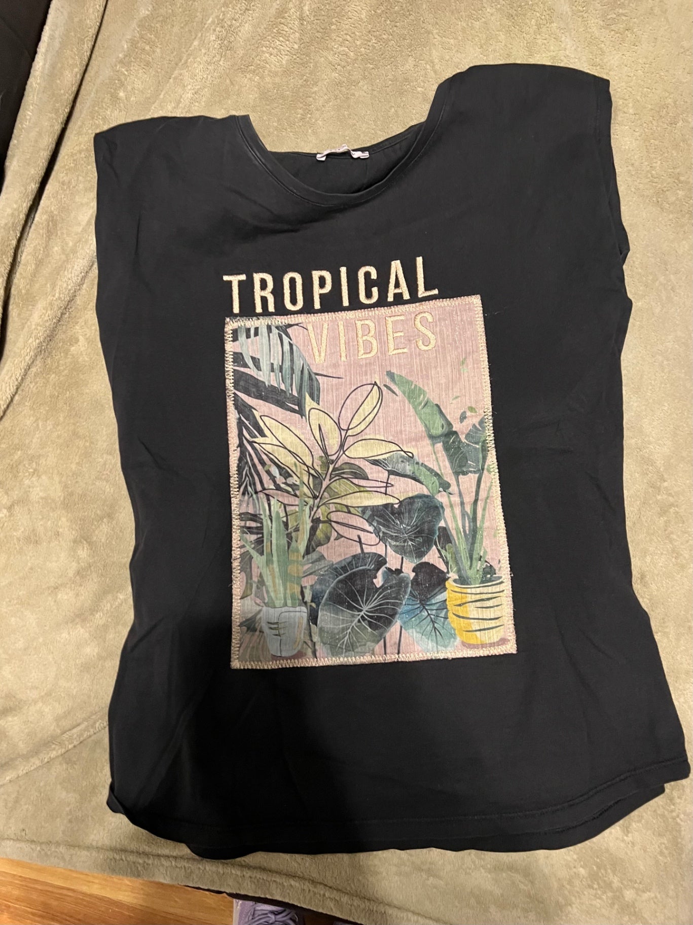 Orsay T-Shirt Schwarz Größe: M