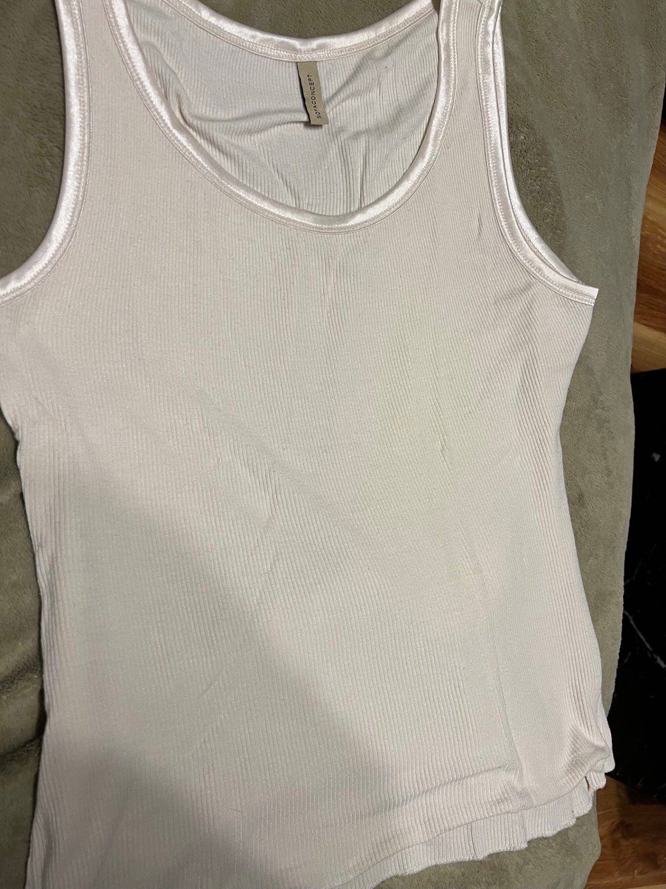 Soyaconcept Tanktop Weiß Größe: M