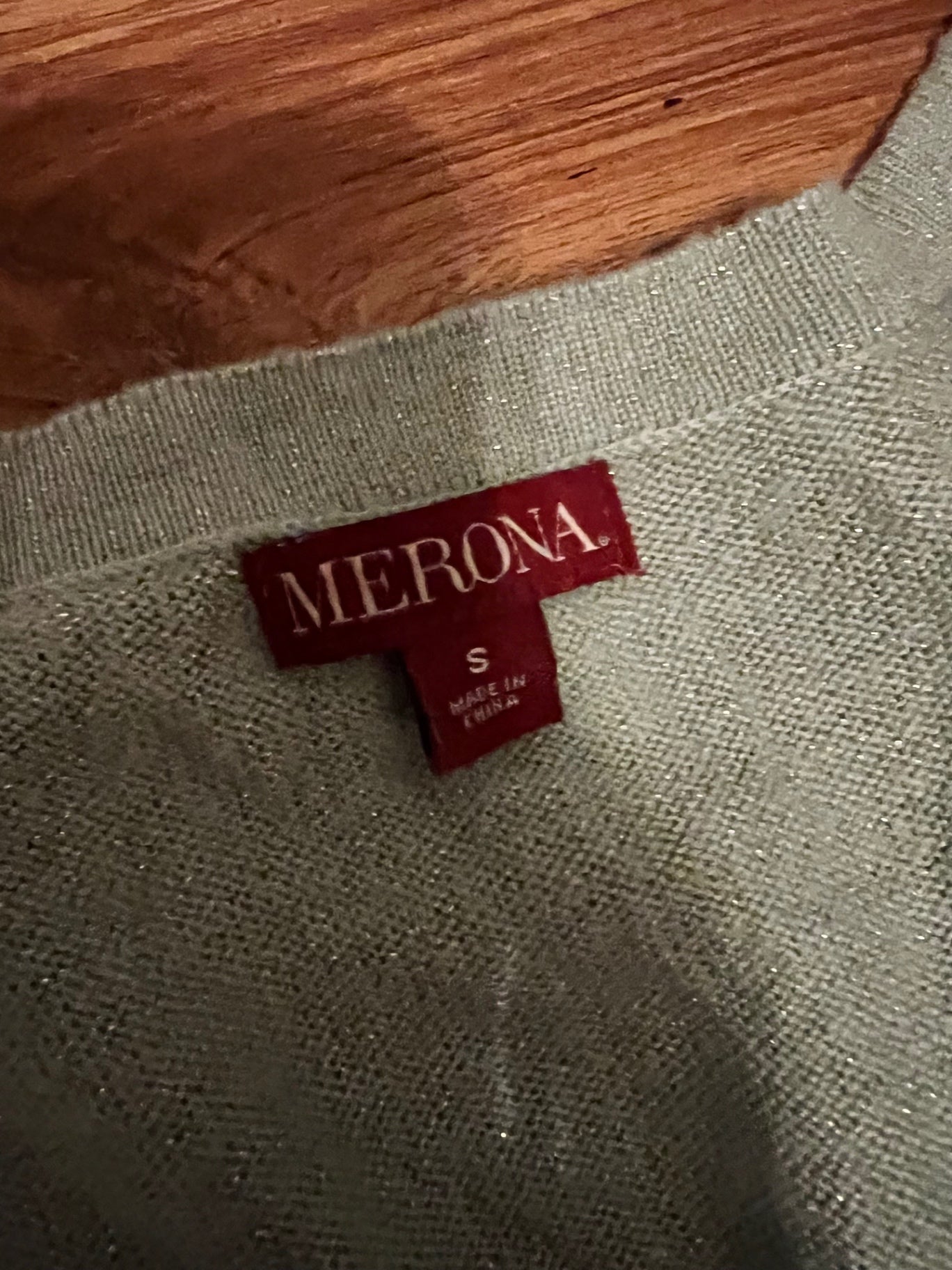 Merona Cardigan Mintgrün Größe: S