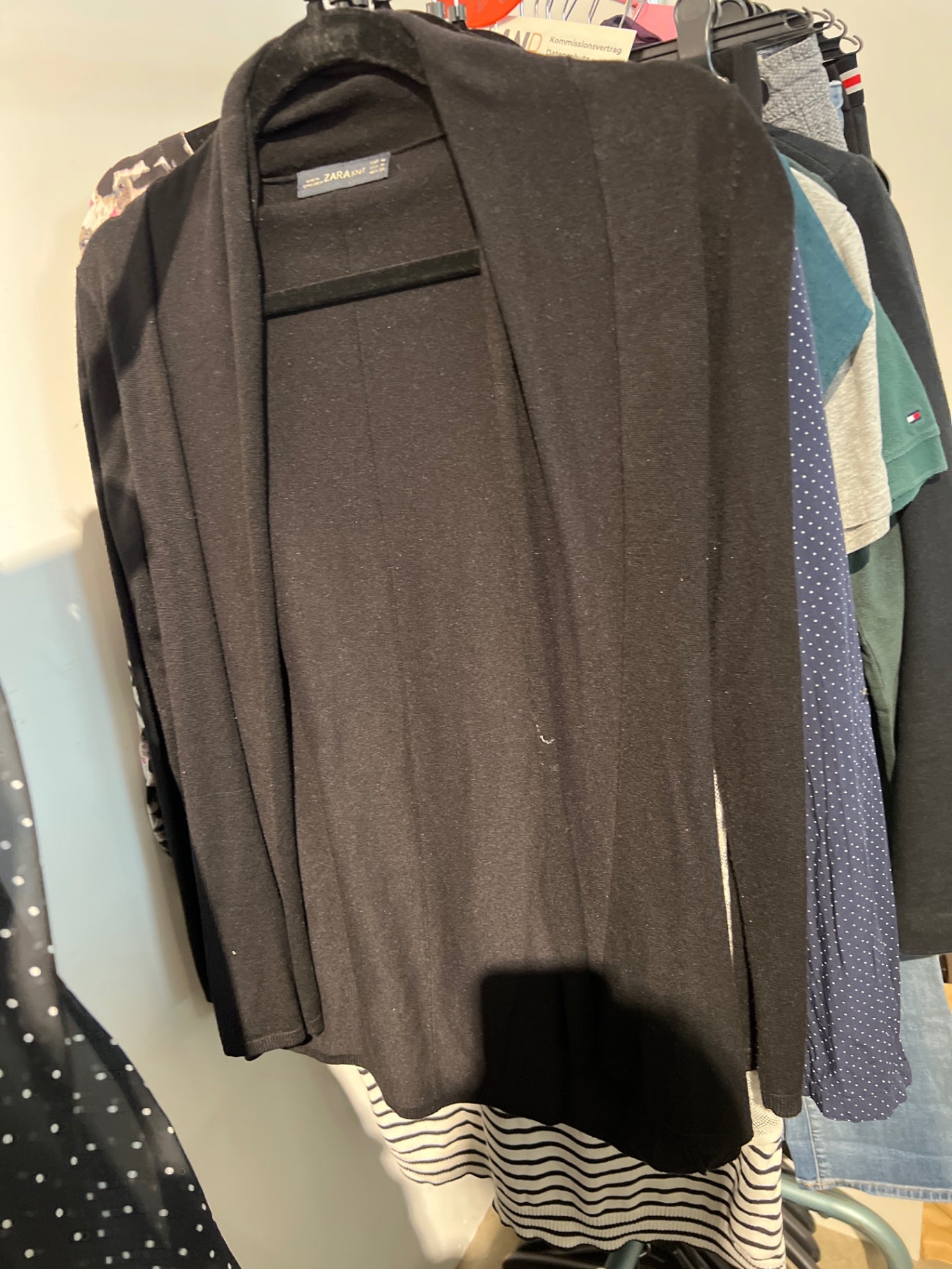Zara Cardigan Schwarz Größe: M