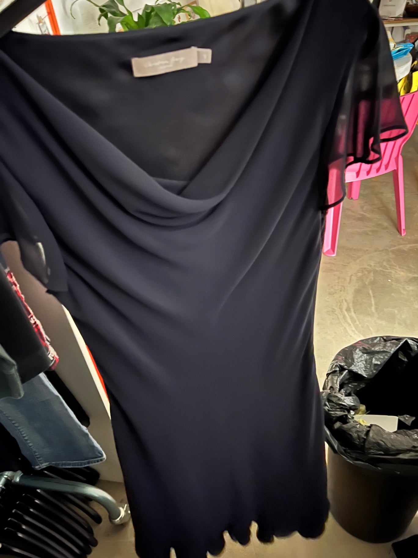 Christian Berg Cocktailkleid Dunkelblau Größe: M