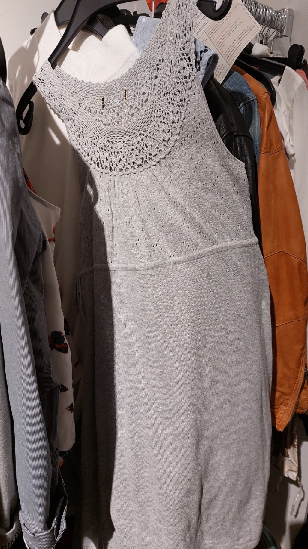 Kleid Grau Größe: XS