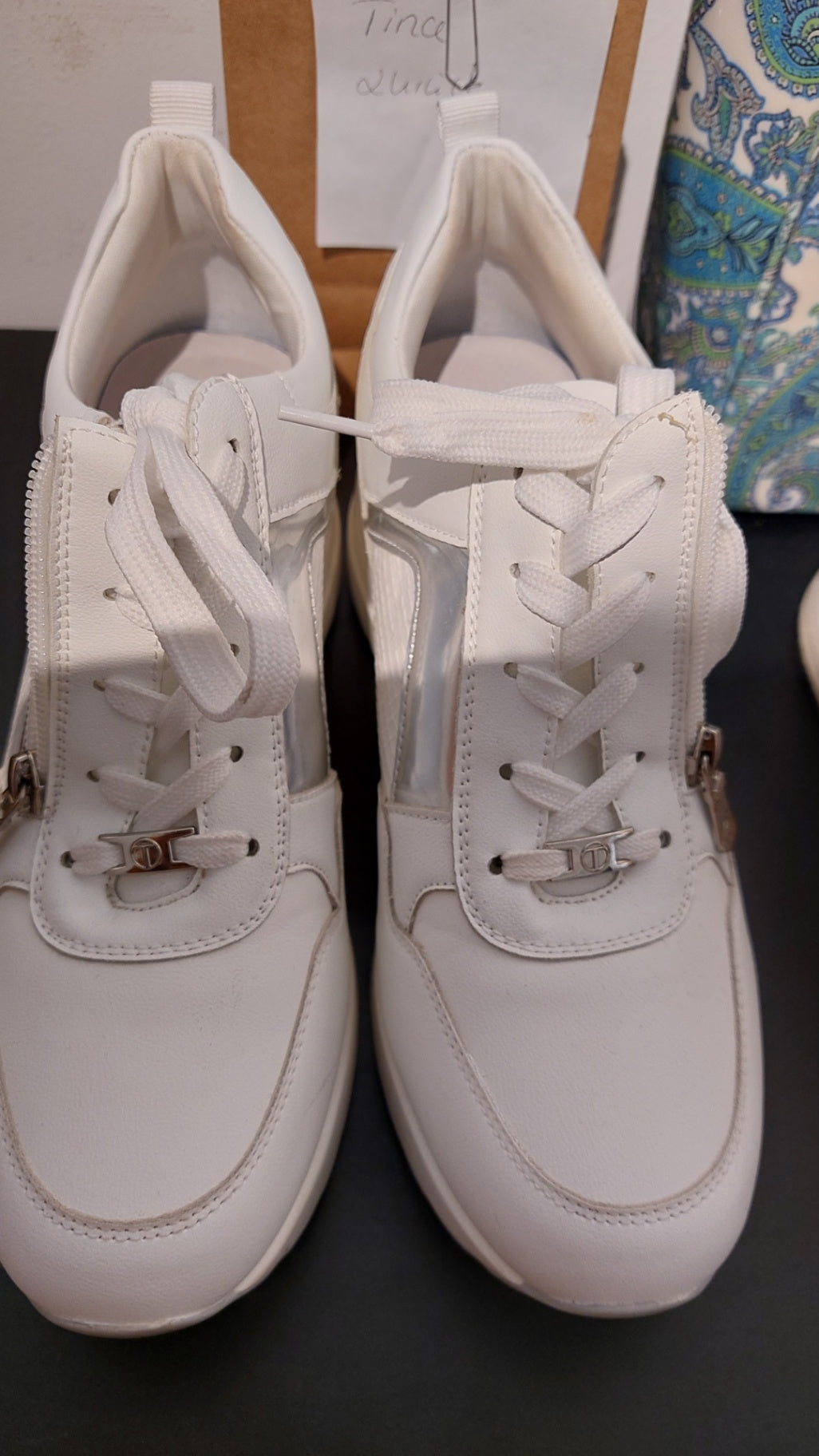 Vera Pelle Sneaker Weiß Größe: 40