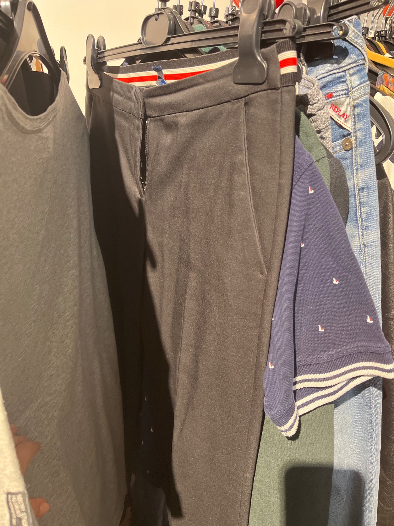 Tom Tailor Hose Schwarz Größe: 38