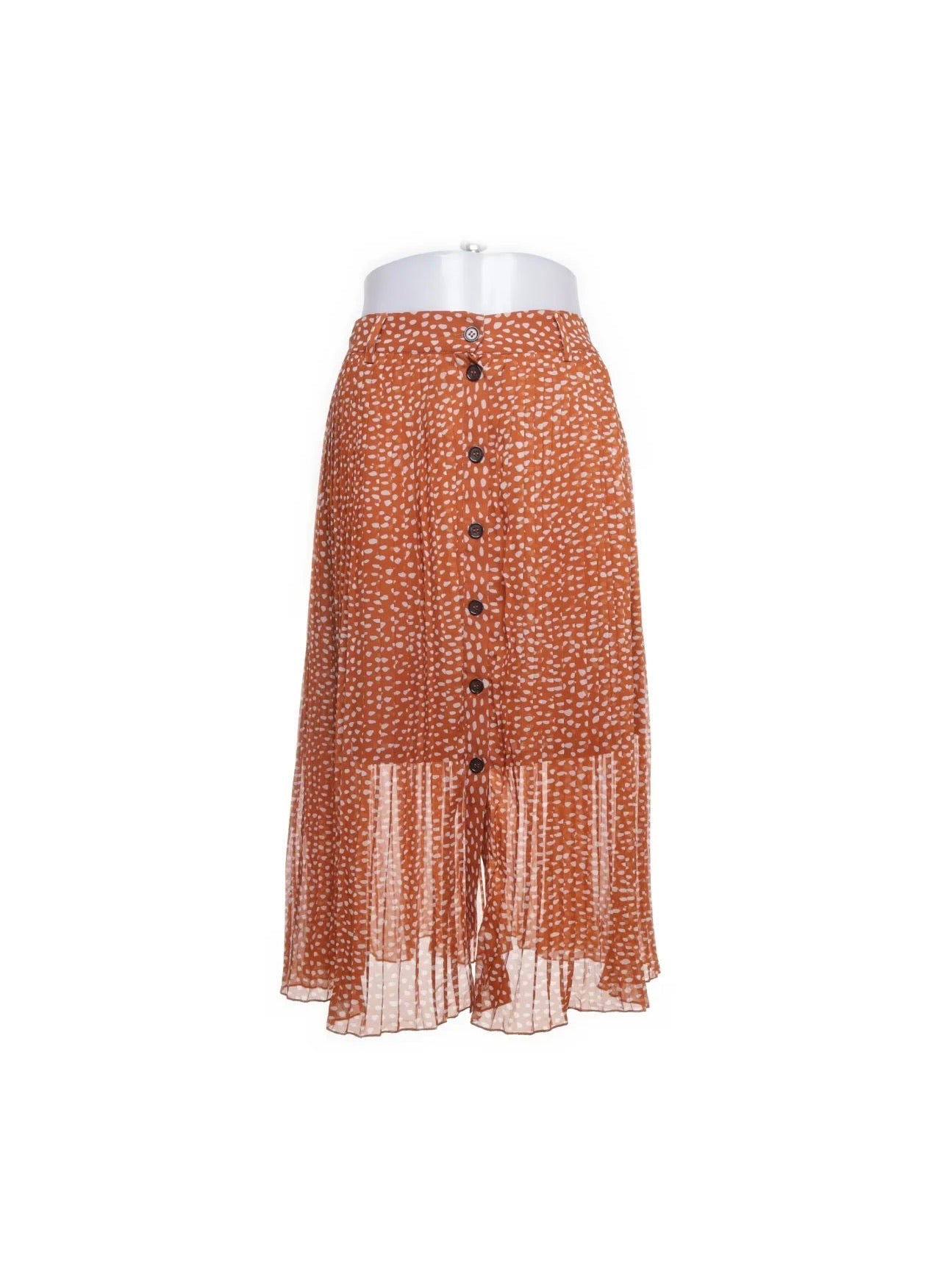 Monki Rock Orange mit Muster Größe: S