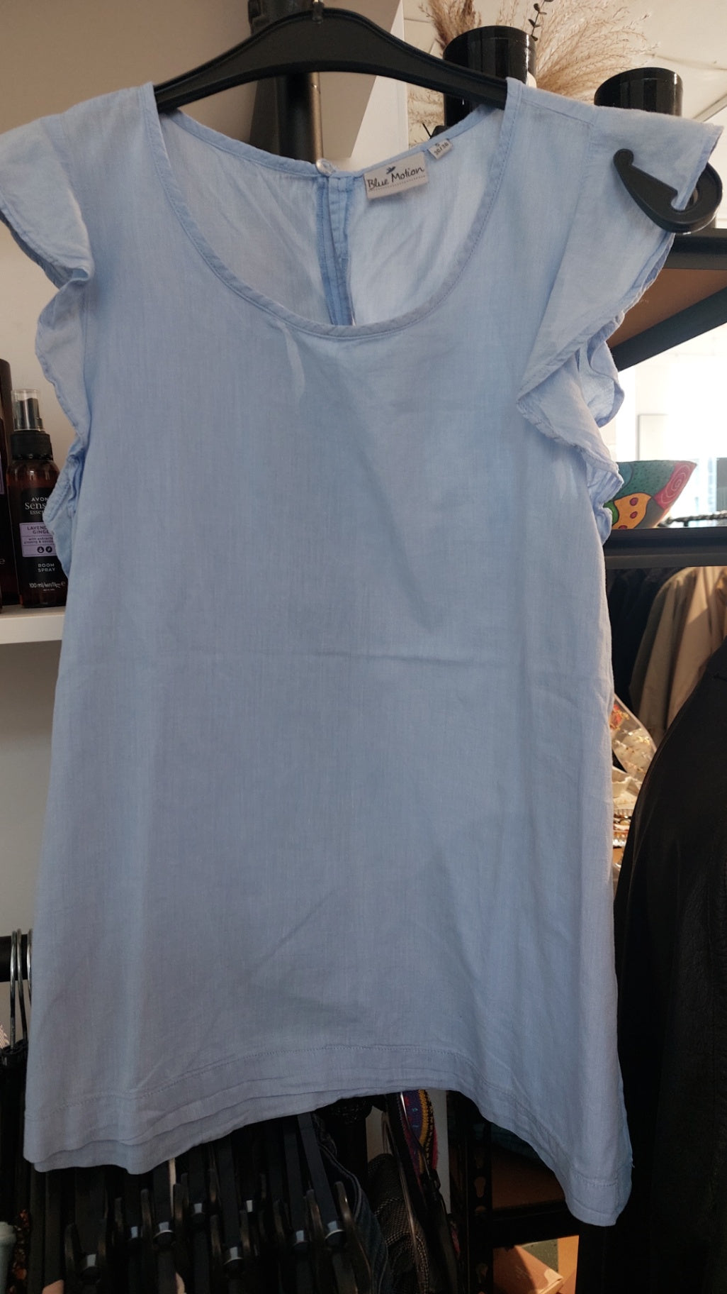Blue Motion Bluse Hellblau Größe: S