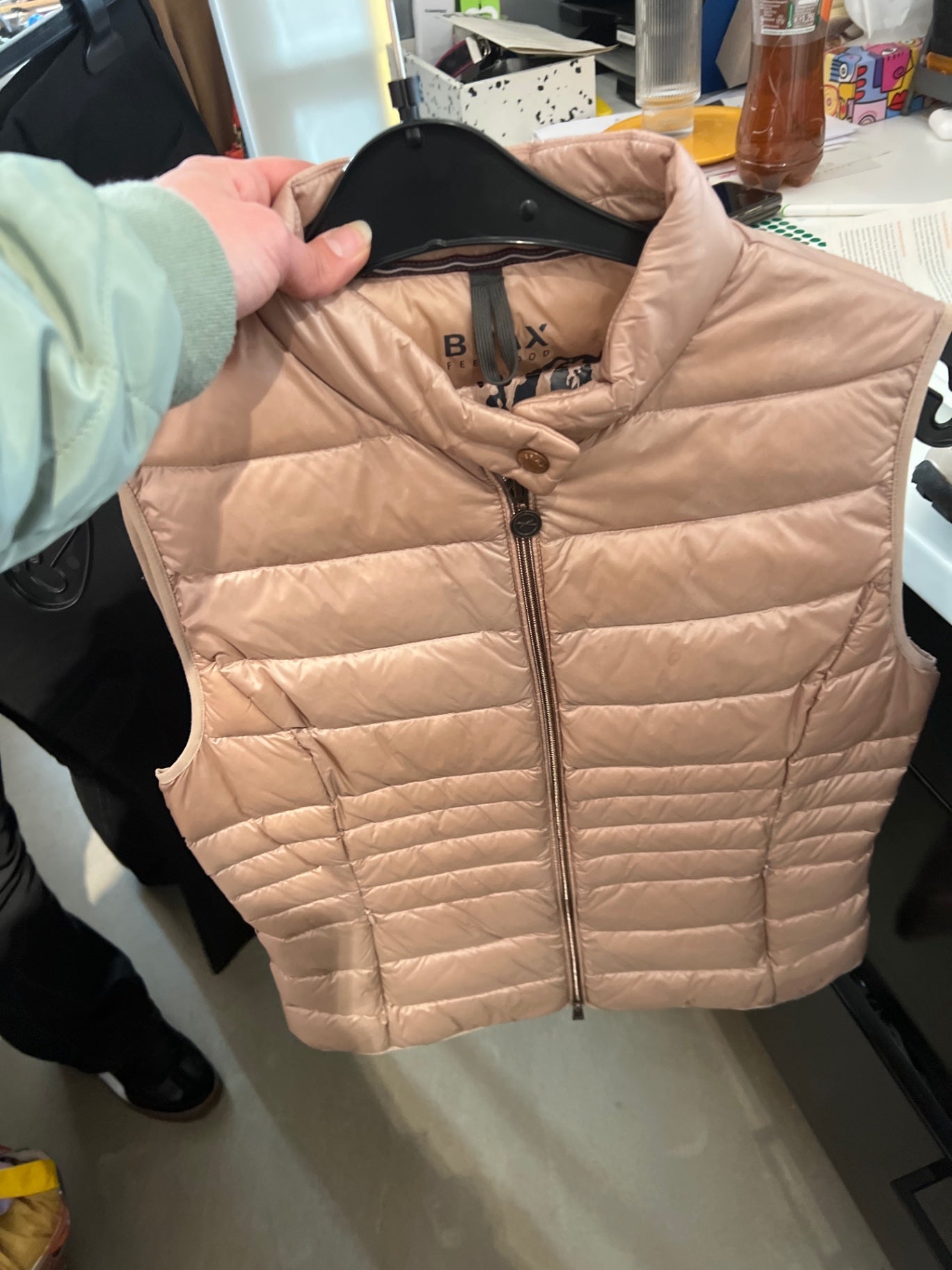 BWARE BRAX Weste Helles Beige Größe: S