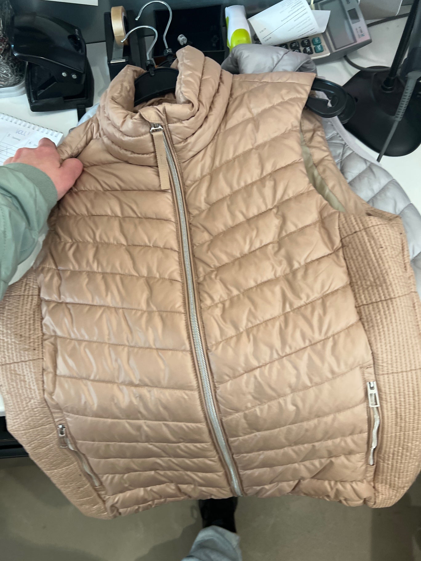 Tom Tailor Weste Beige Größe: S