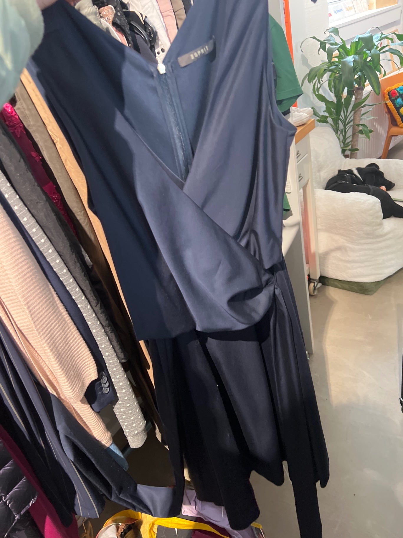 Esprit BWARE Kleid Dunkelblau Größe: S