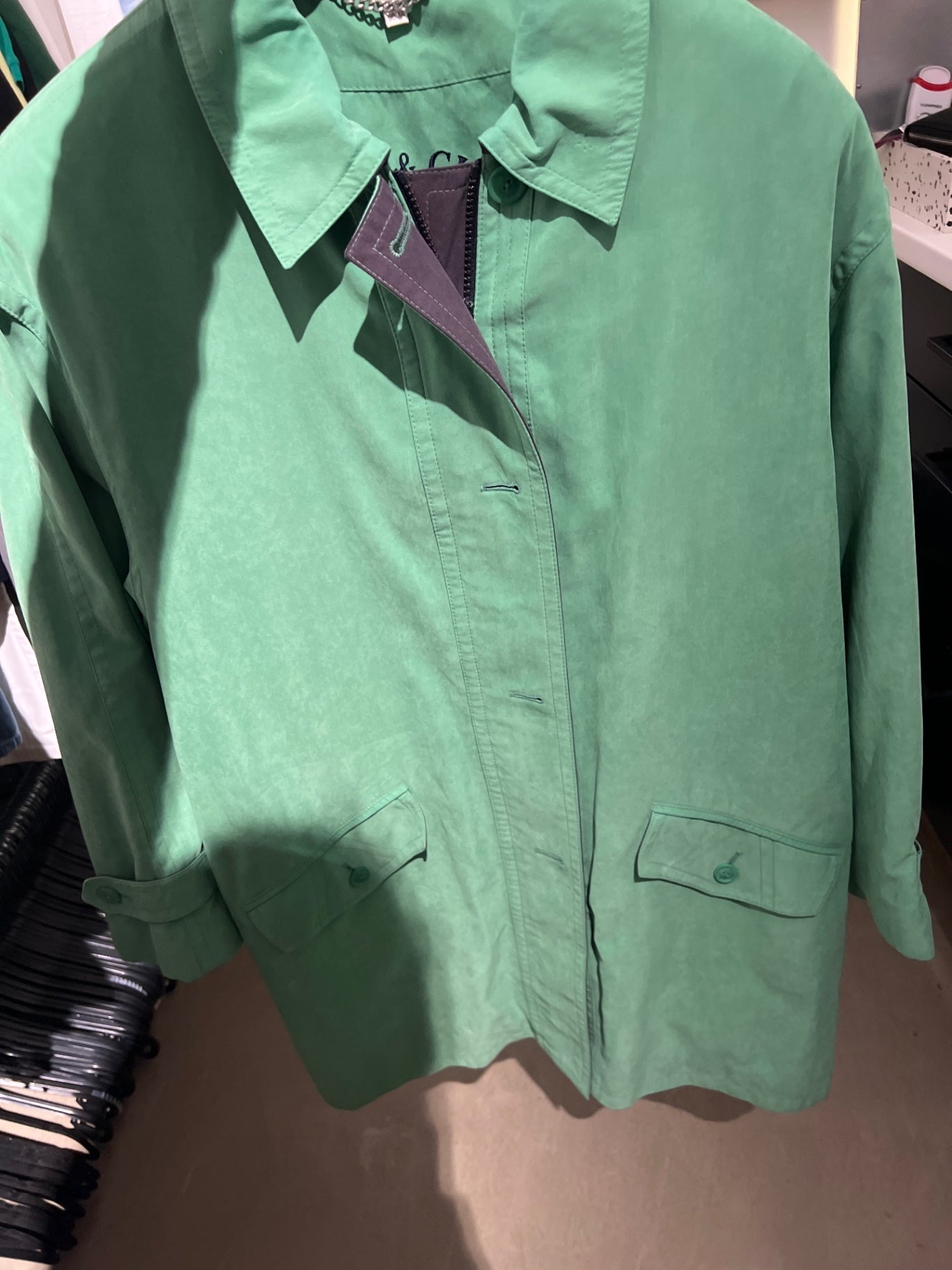Vintage Jacke Grün Größe: L