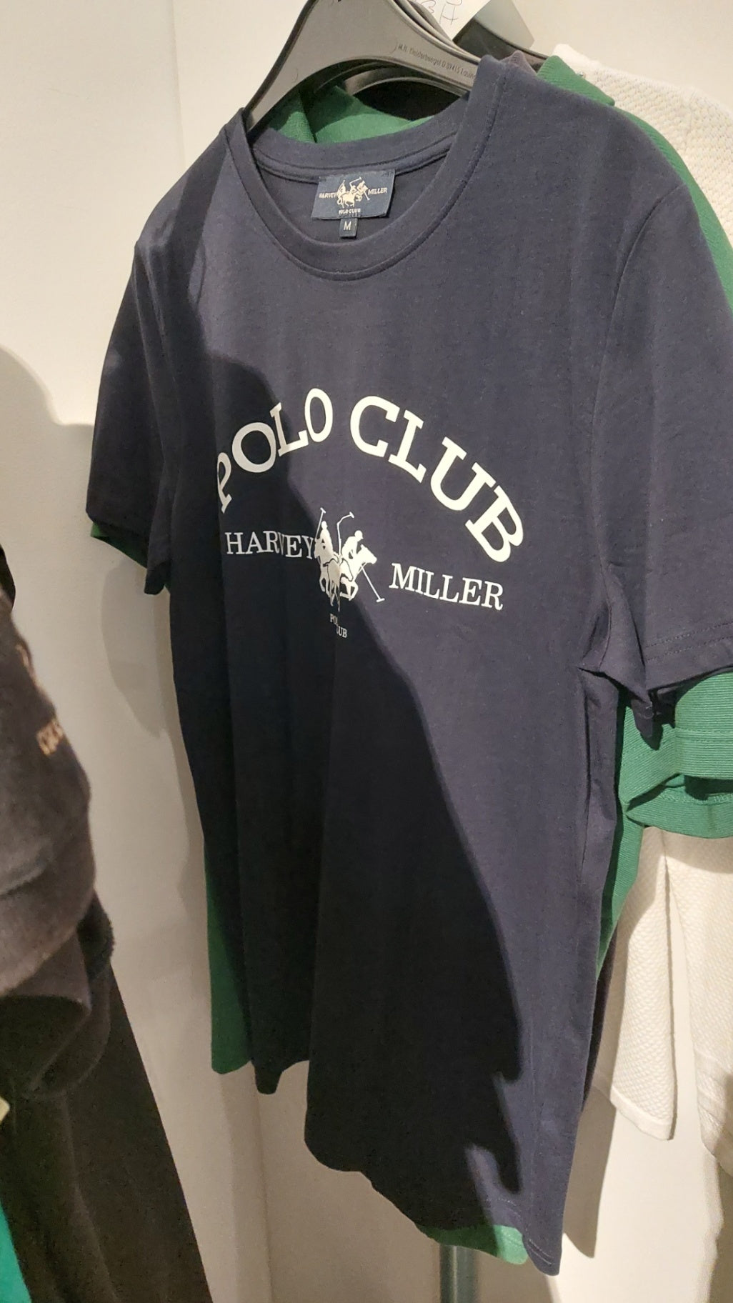 Harvey Miller T-Shirt Dunkelblau Größe: M