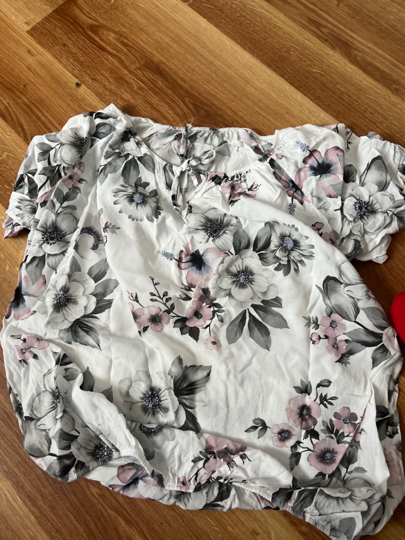 B•WARE Bluse Blumenmuster Größe: M