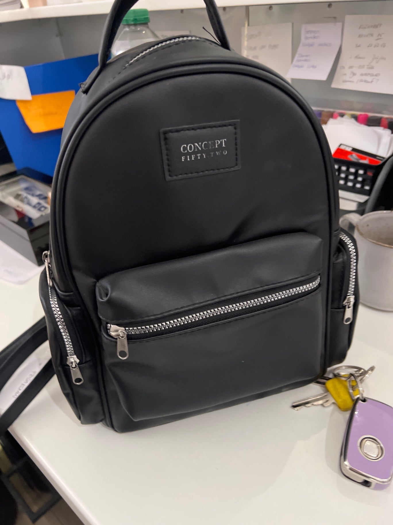 H&M Rucksack Schwarz