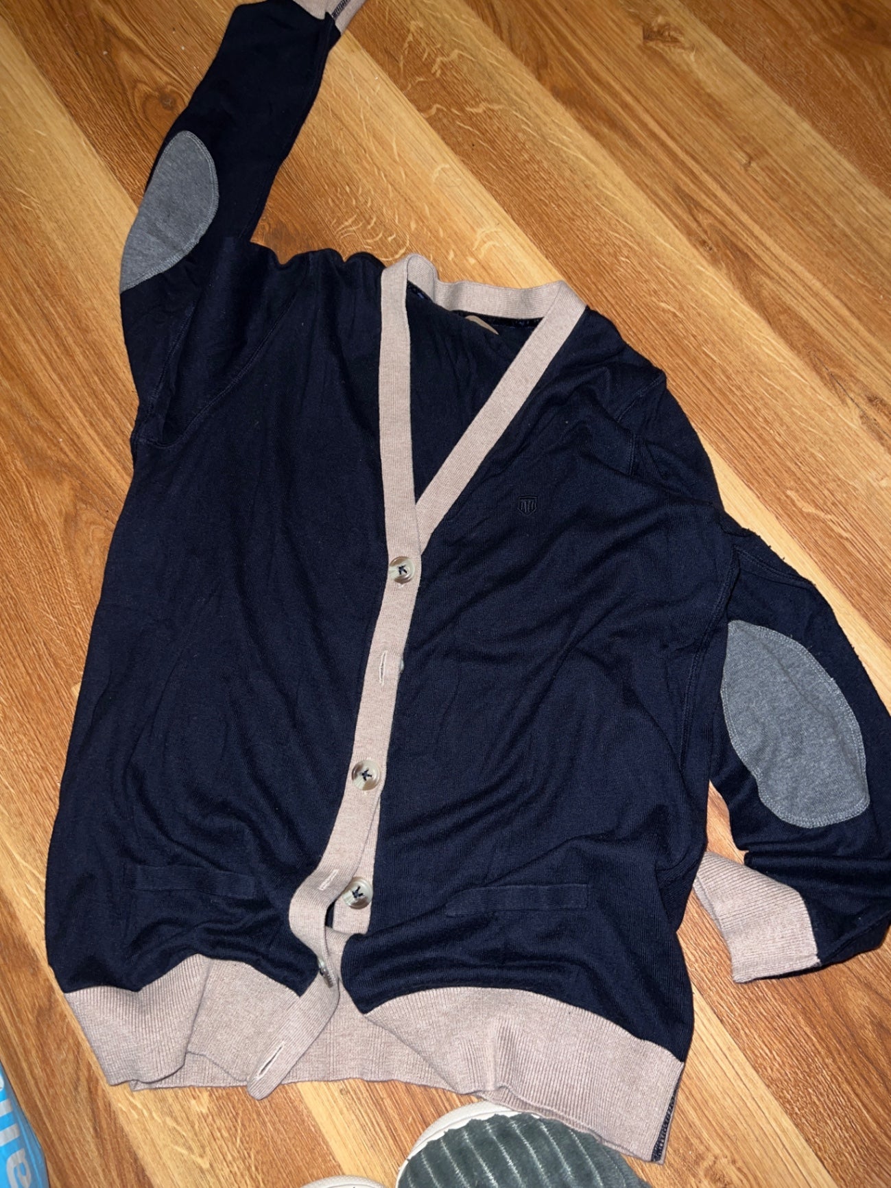 Basefield Cardigan Dunkelblau Größe: M
