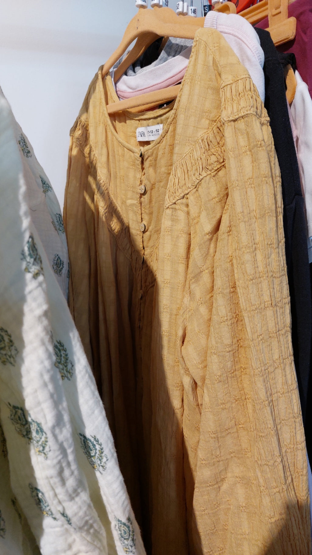 Zara Bluse Senfgelb Größe: 152