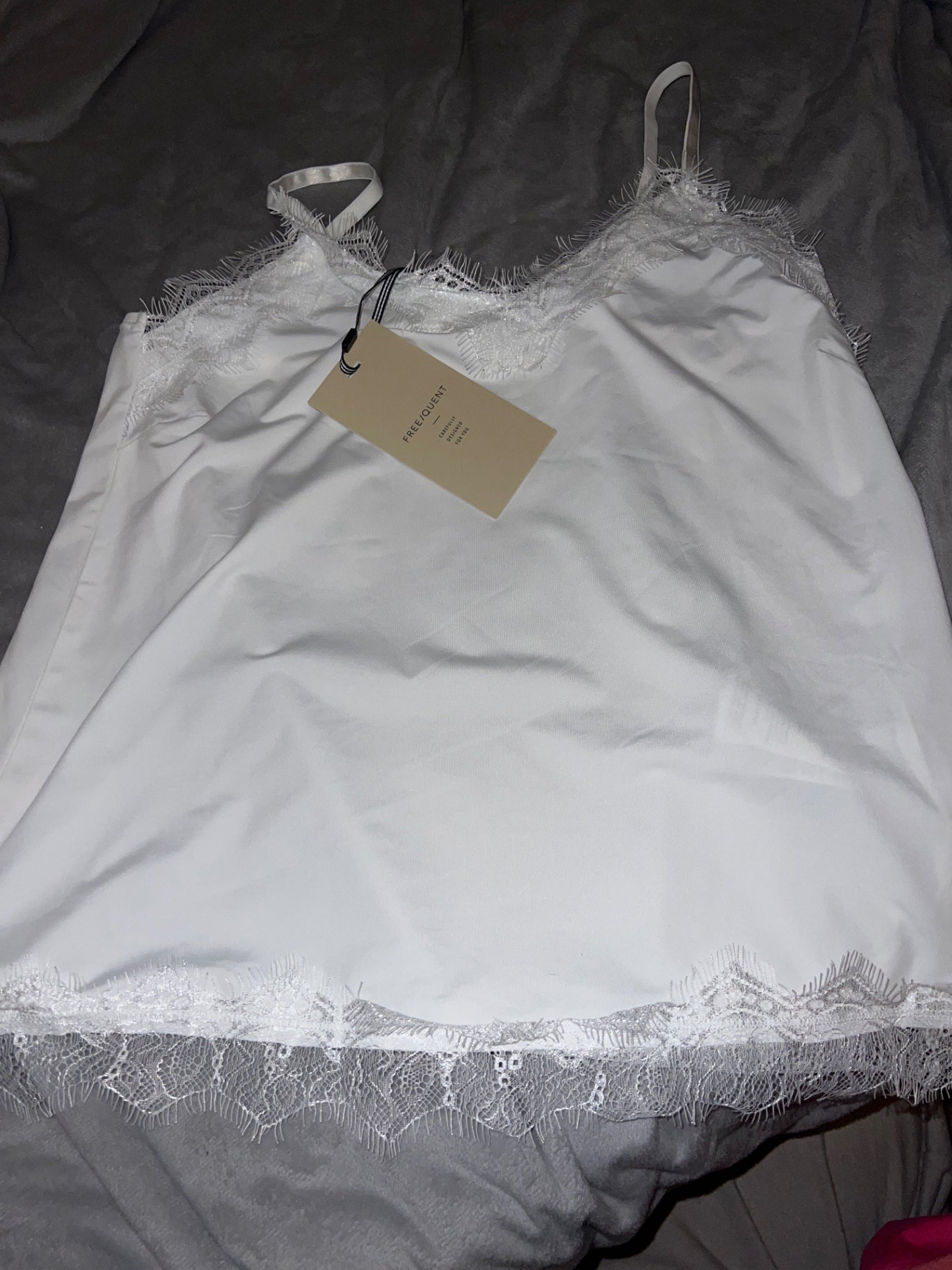 Freequent Top Weiß Größe: XS
