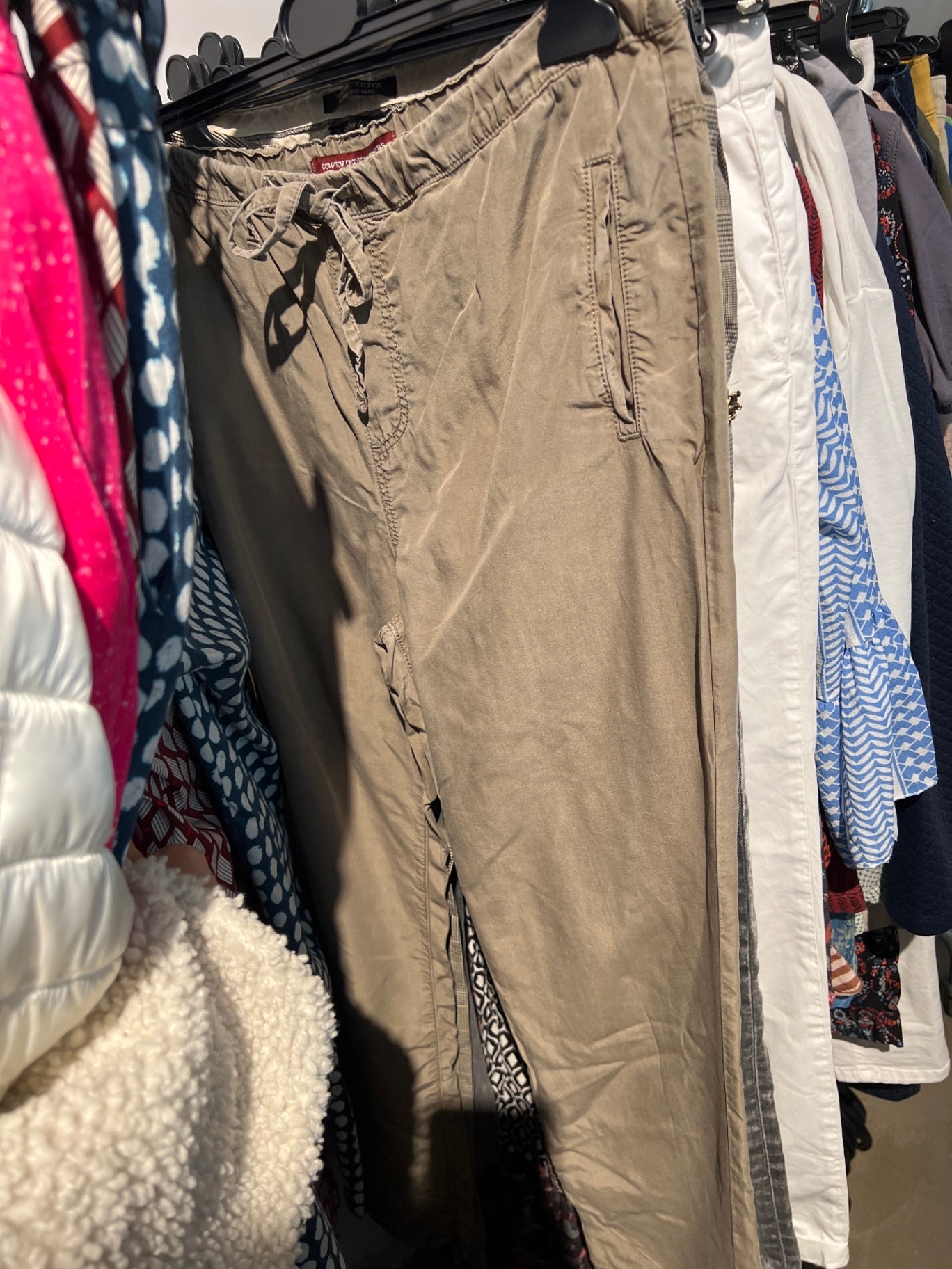 Comptoir Hose Beige Größe: M