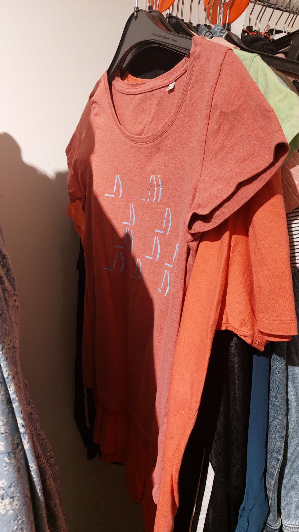 T-Shirt Orange B-Ware Größe: M