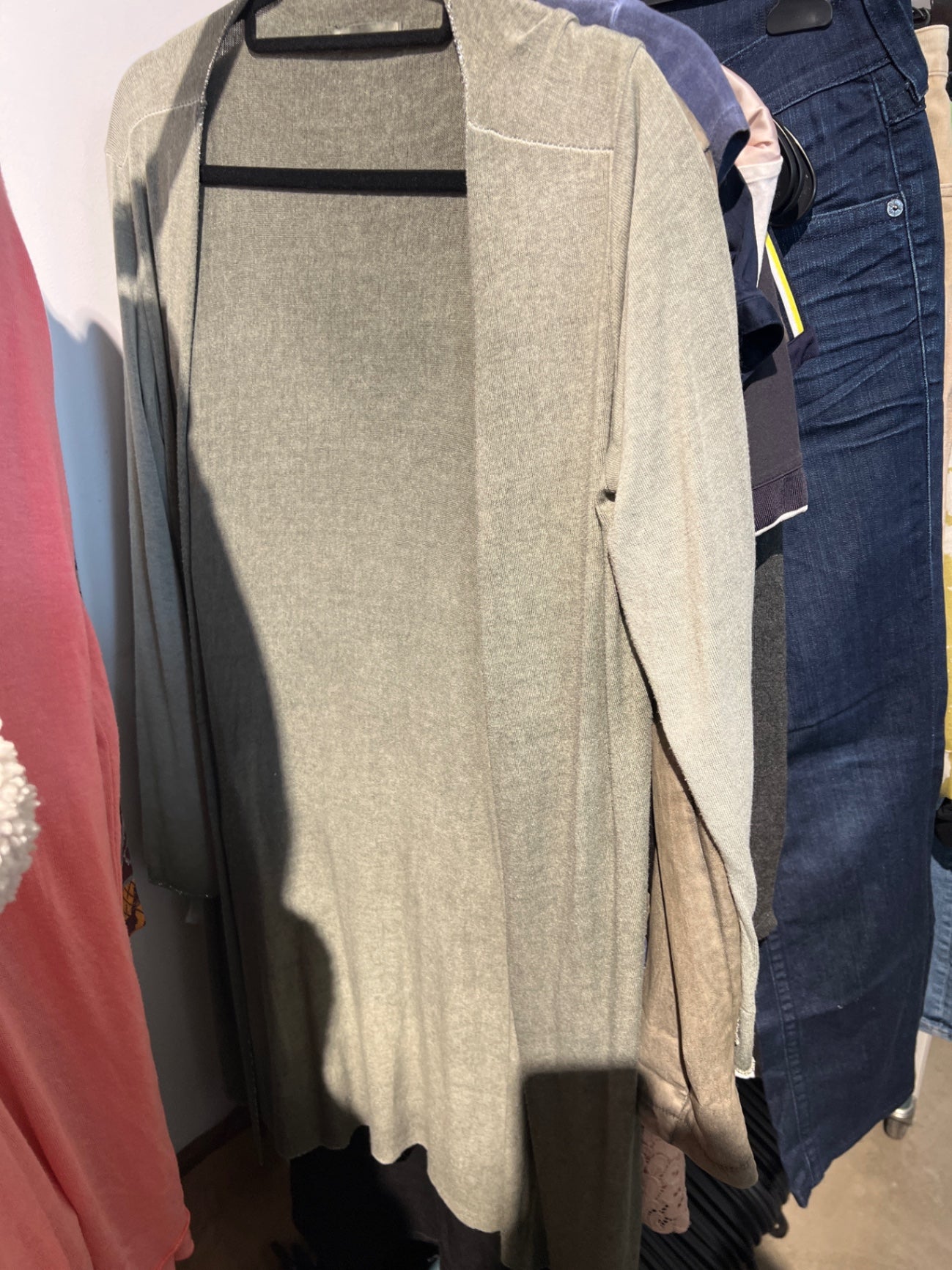 Unbekannt Cardigan grün Größe: S