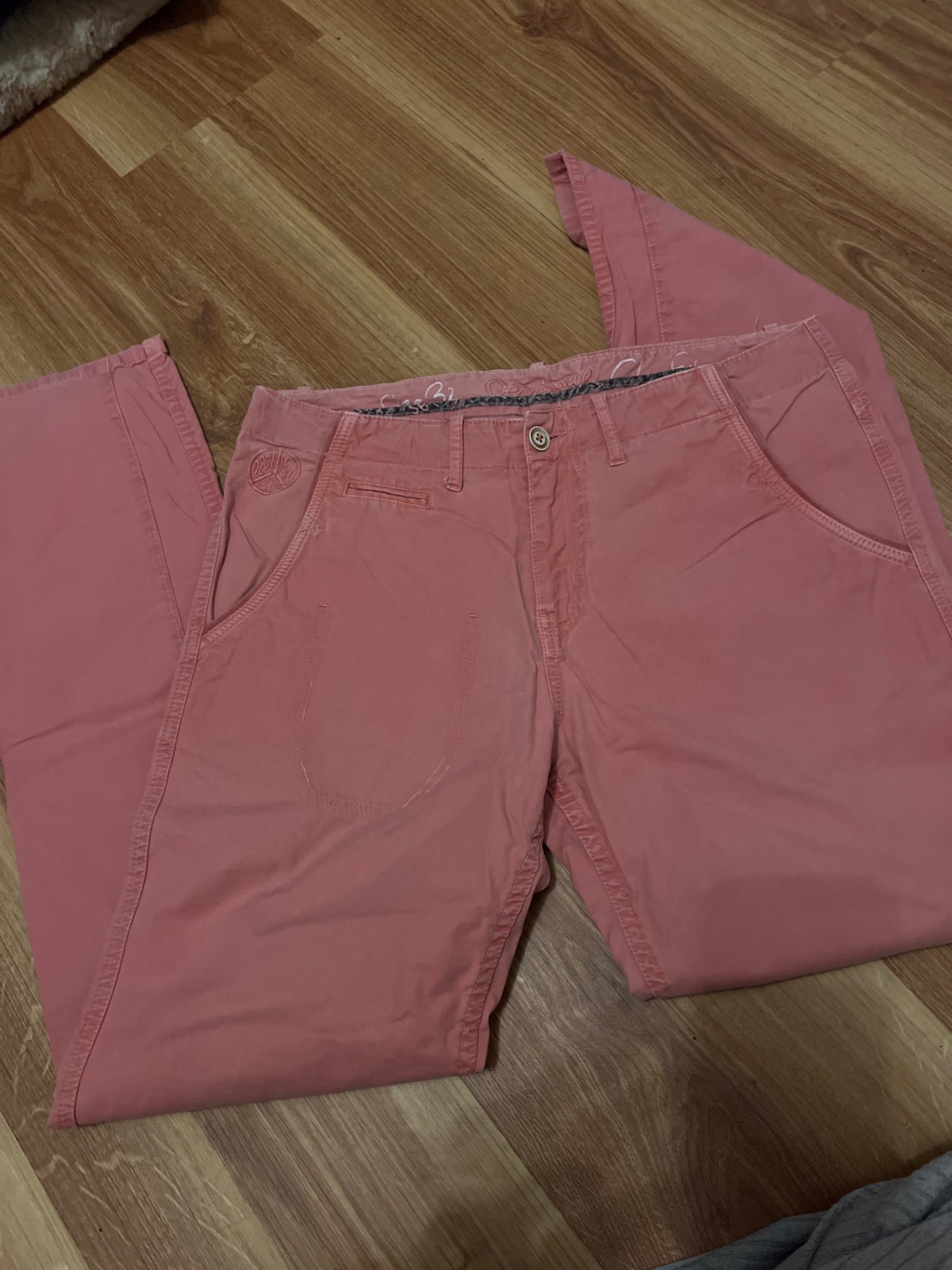 Desigual Chino Rosa Größe: XL