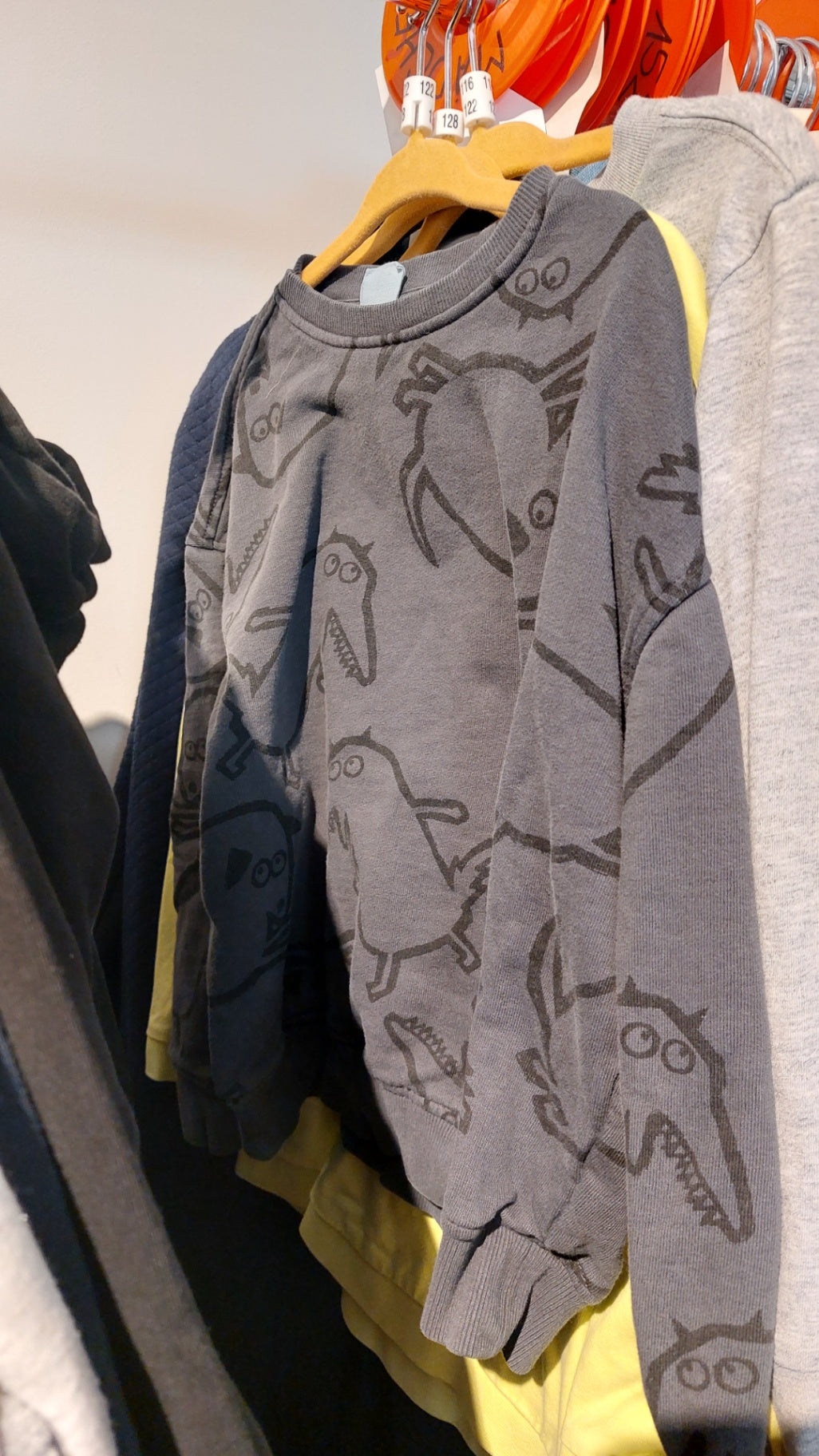 Hema Pullover Grau Größe: 122/128