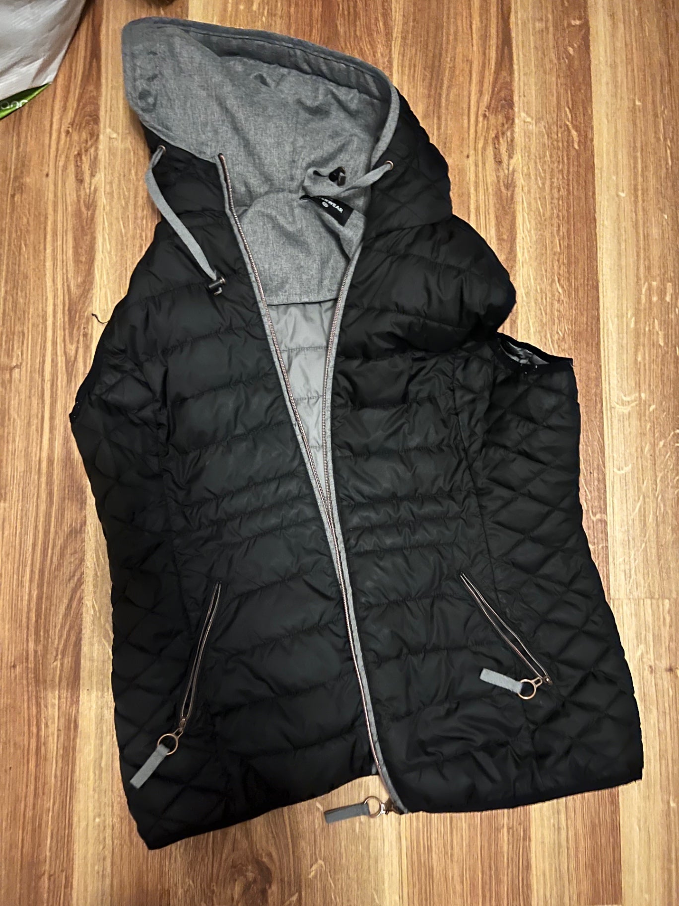 C&A Weste Schwarz Größe: XL