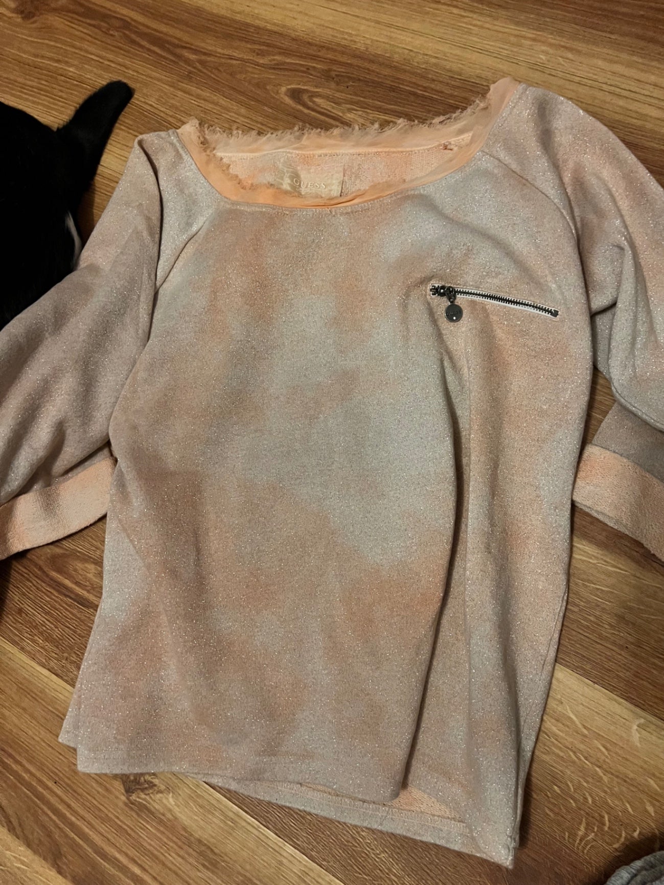 Guess Pullover Pfirsich Größe: L