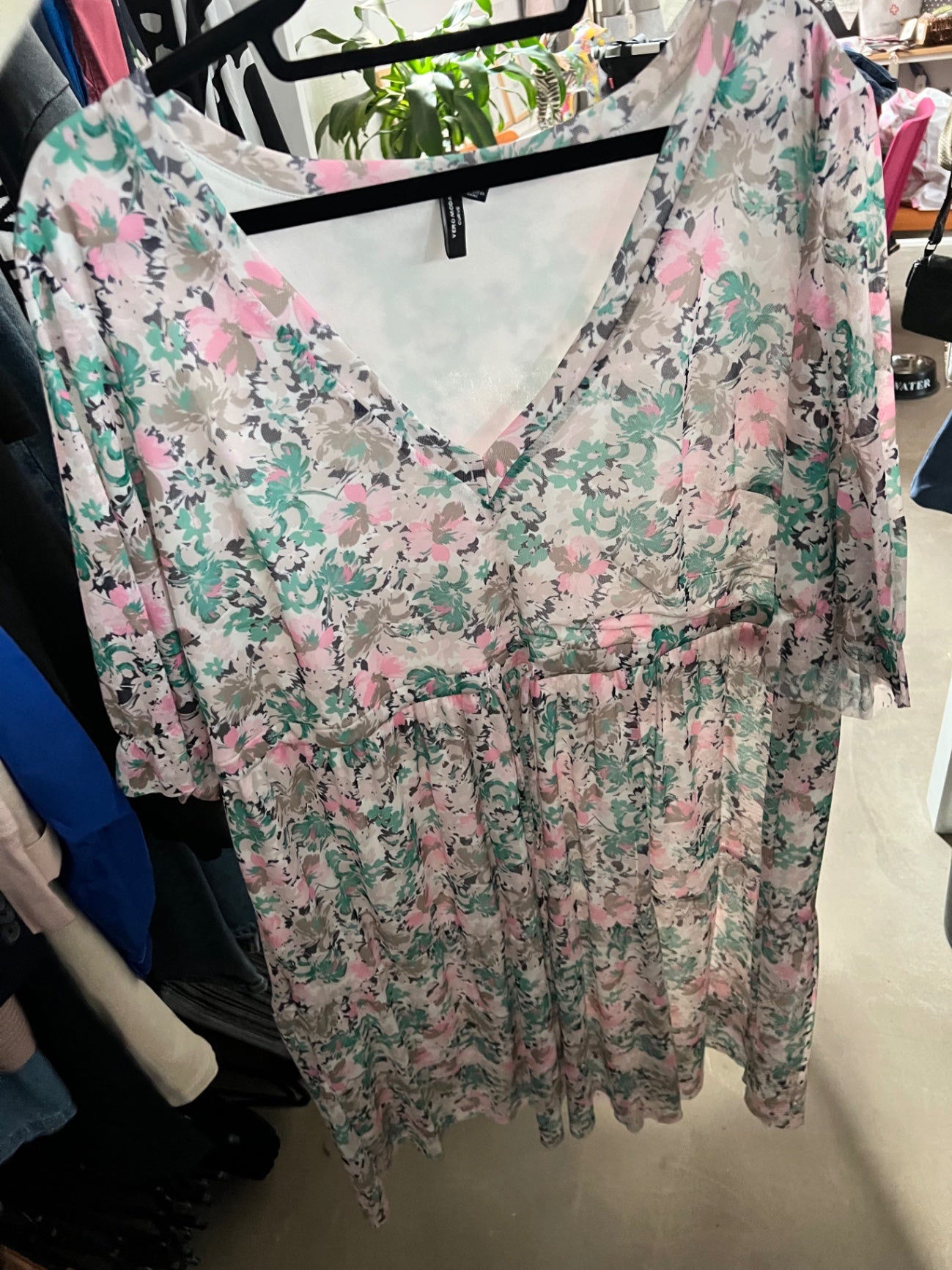 Vero Moda Curve Kleid Mehrfarbig Größe: 50