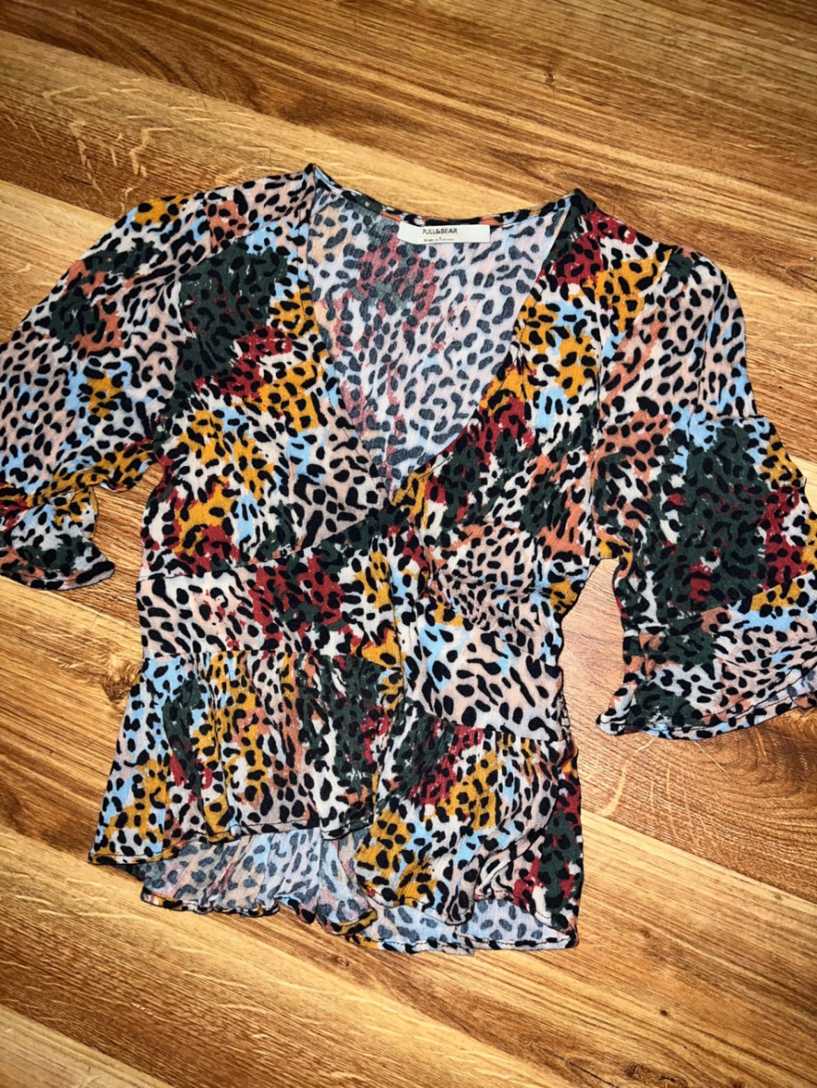 Pull&Bear Tshirt Bunt Größe: S