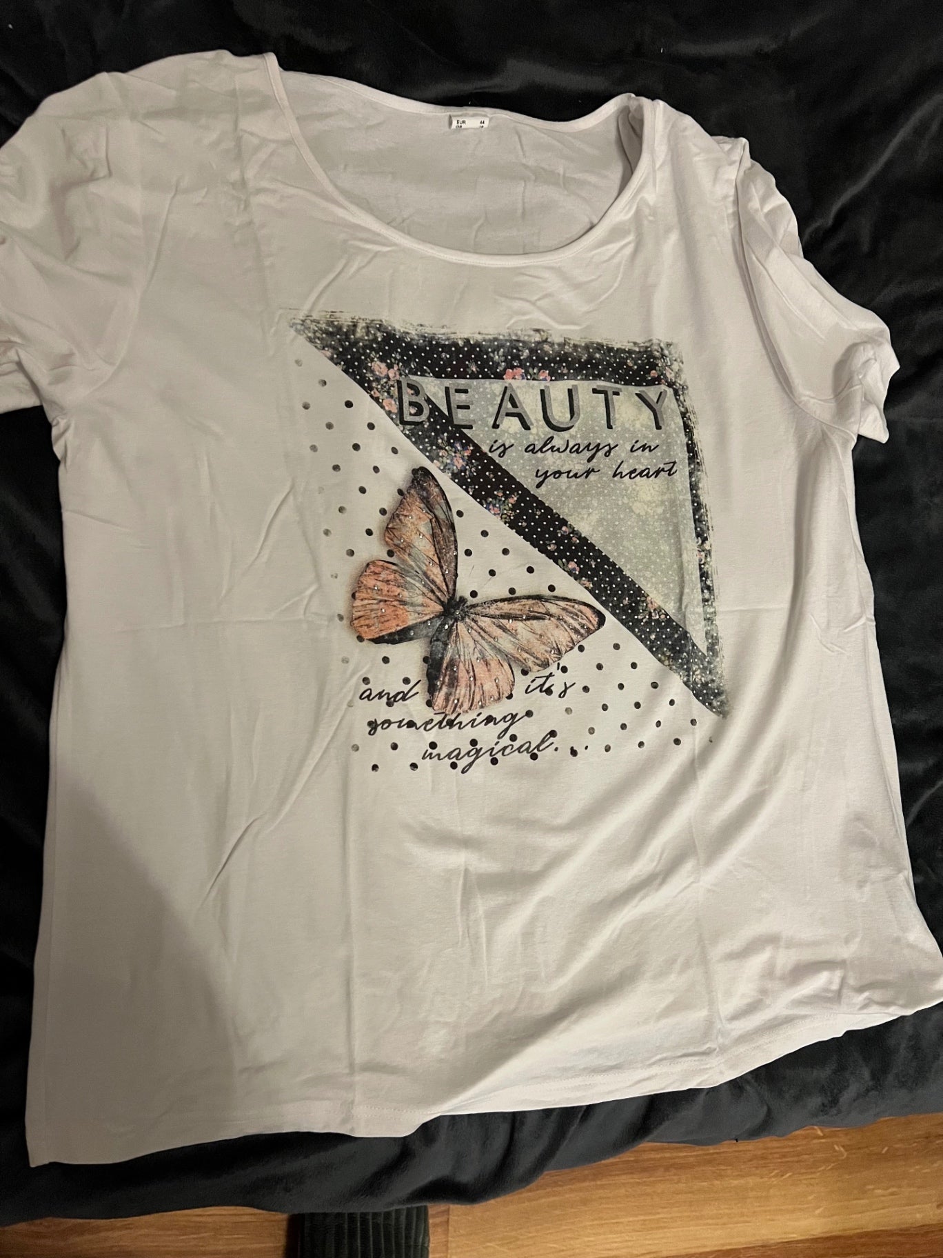 T-Shirt Weiß Größe: 44