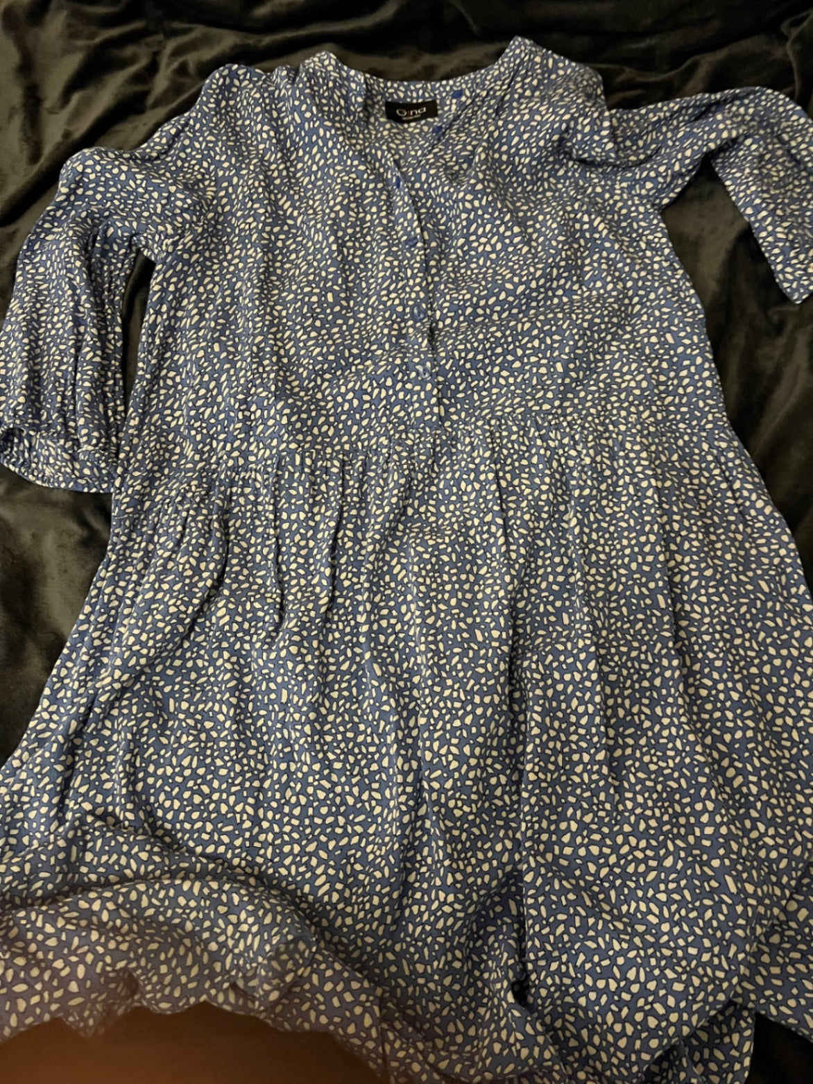 G!NA Kleid Blau Größe: 38/40