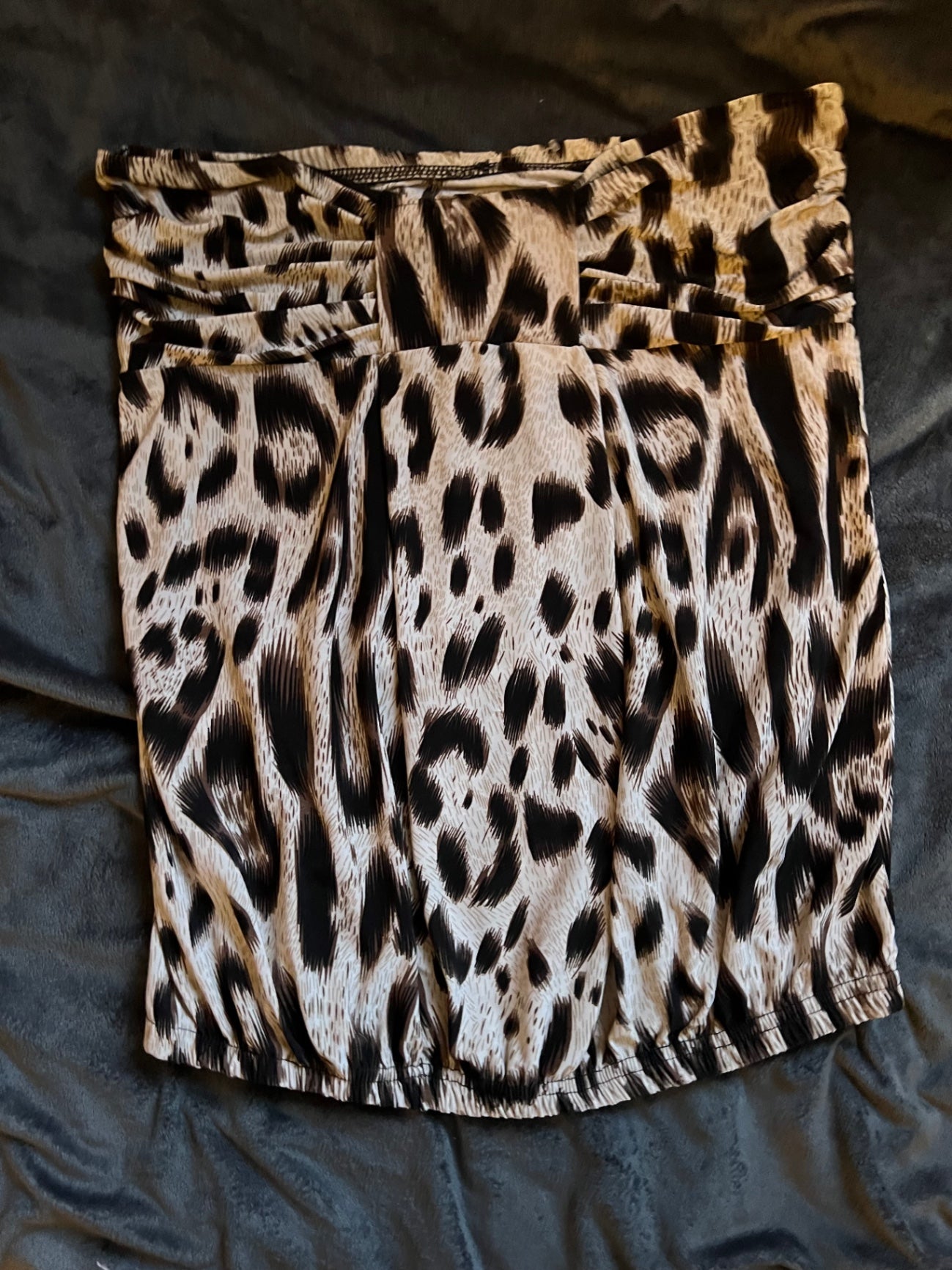 Top Beige, Schwarz Größe: L