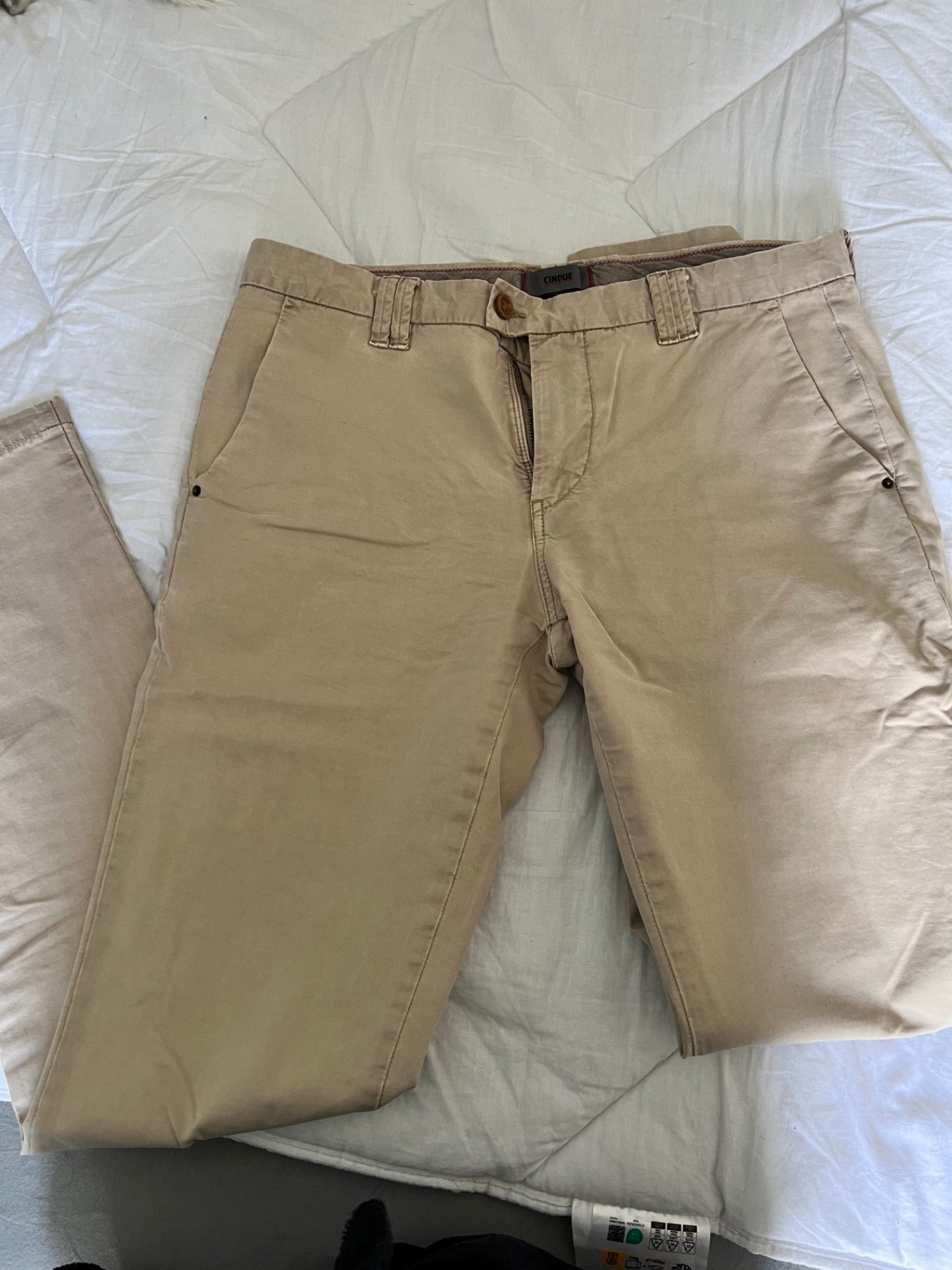 CINQUE Hose Beige Größe: 32/34
