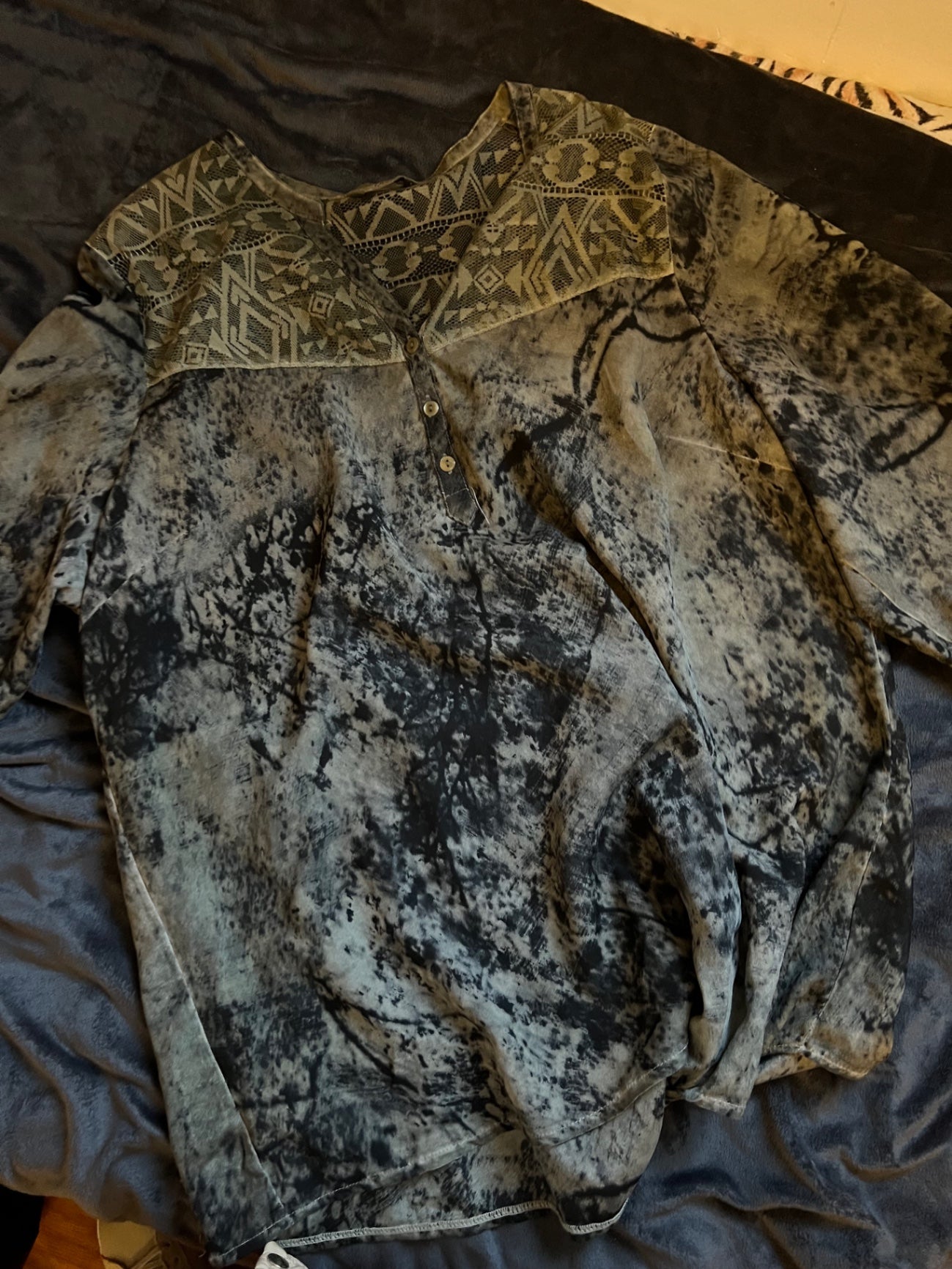 Miss Etam Bluse Mehrfarbig Größe: XXL