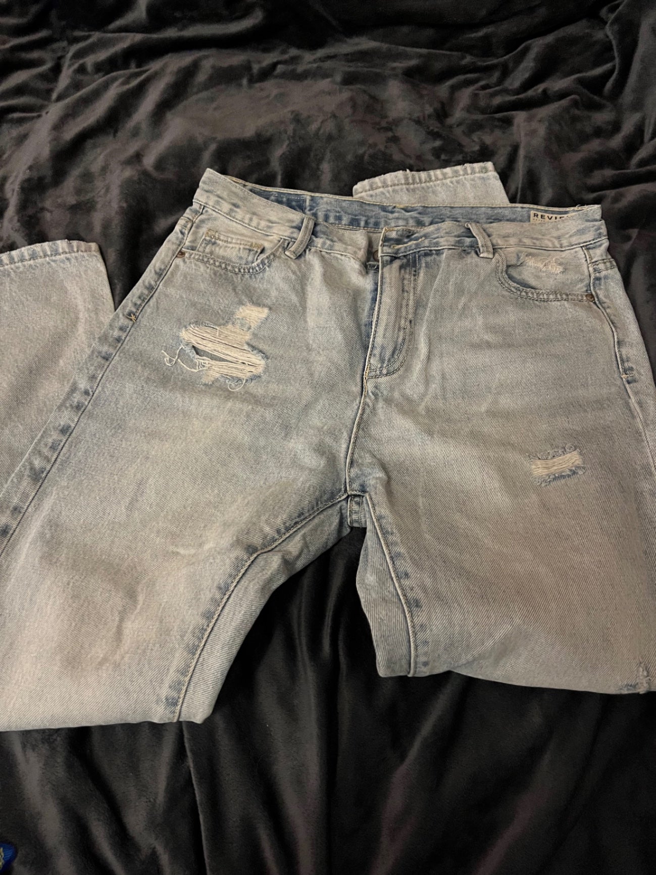 Review Jeans Hellblau Größe: 26