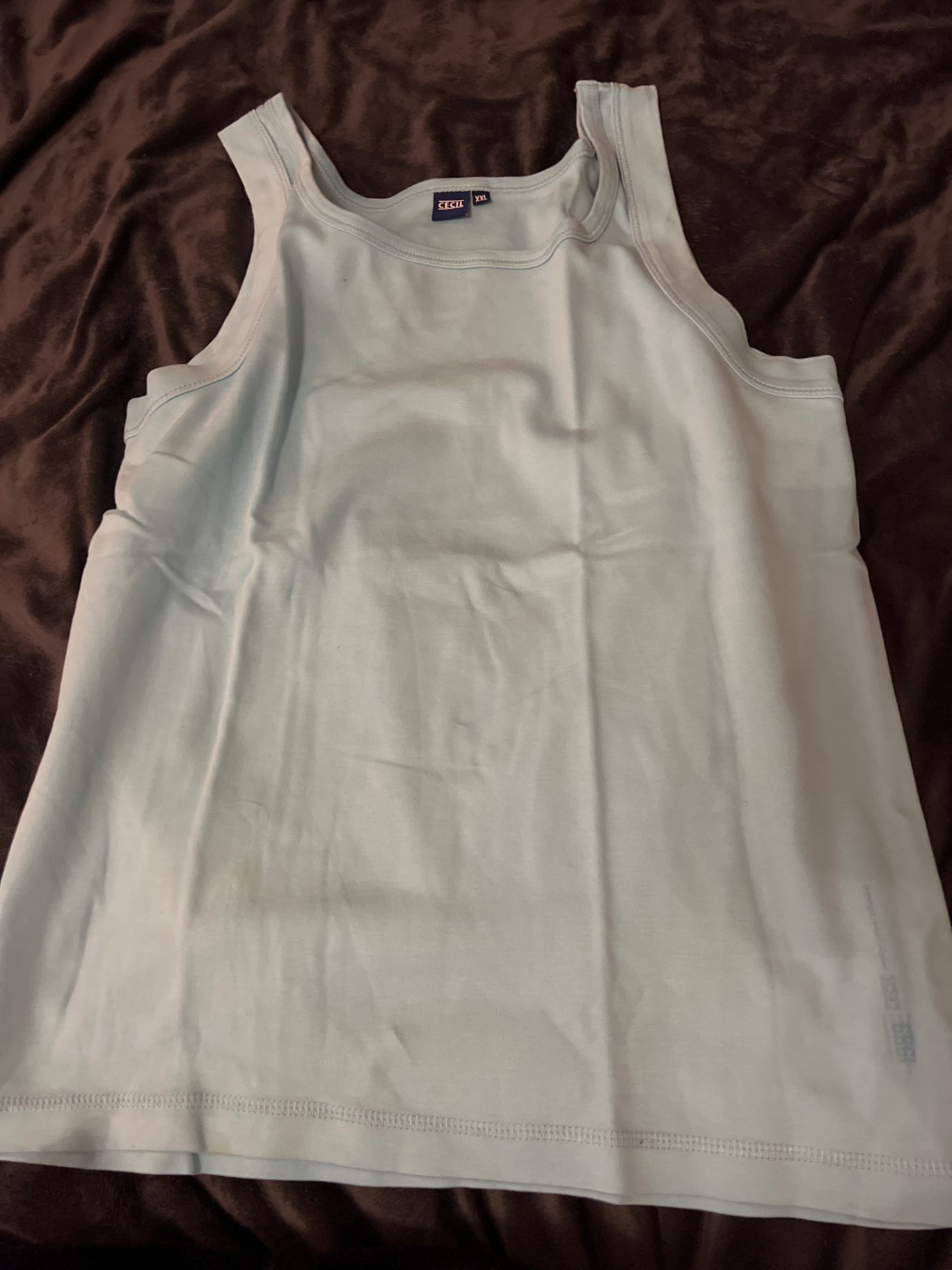 CECIL Tanktop Türkis Größe: XXL