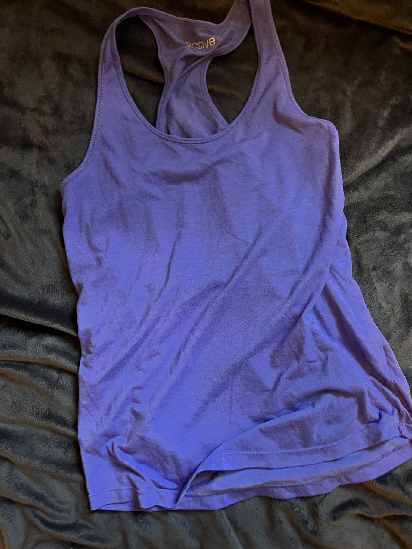 Tanktop Lila Größe: XS