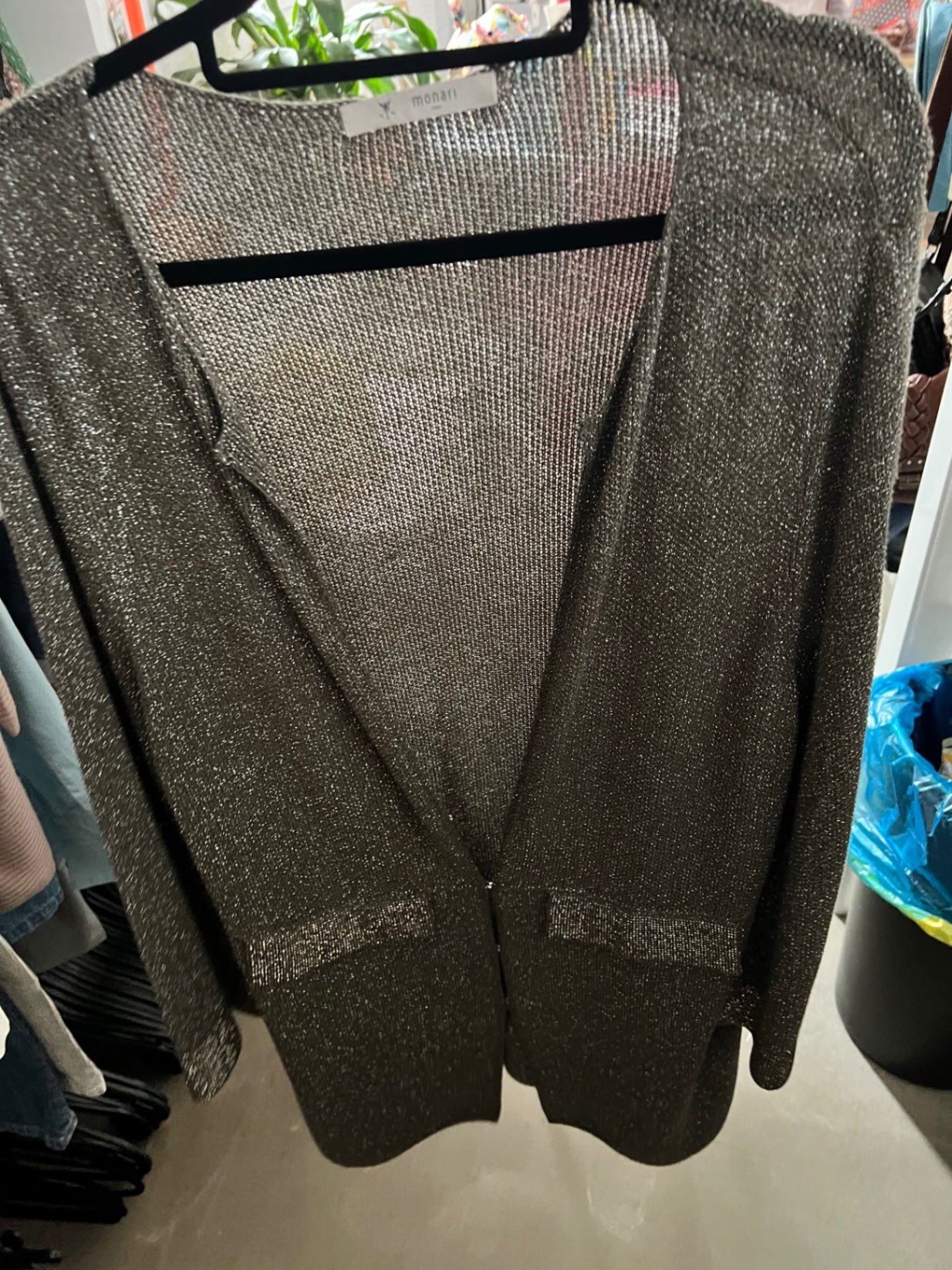 NEU! Monari Strickjacke Gold Größe: XL