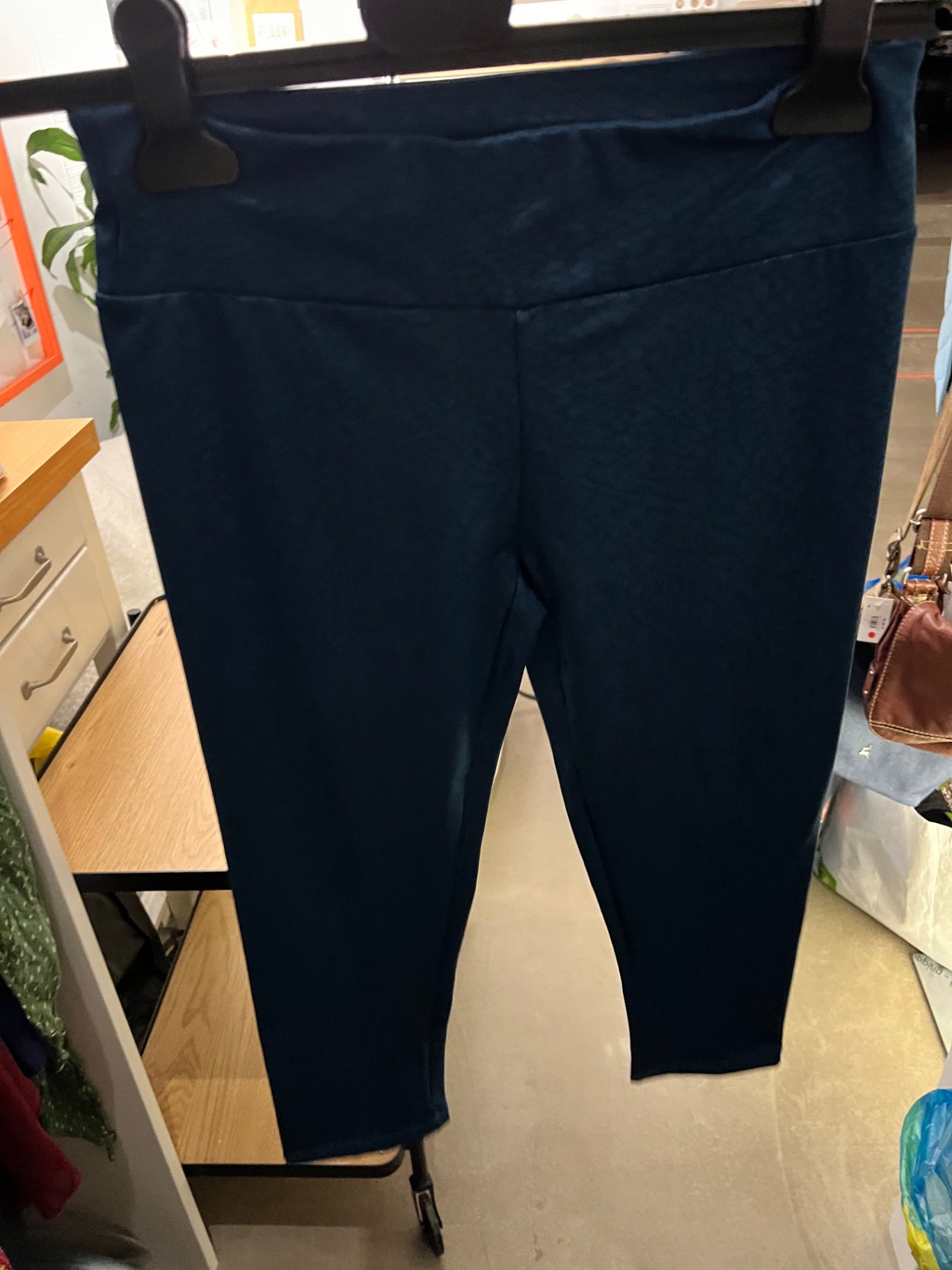 Crane Sportleggings 3/4 Dunkelblau Größe: S