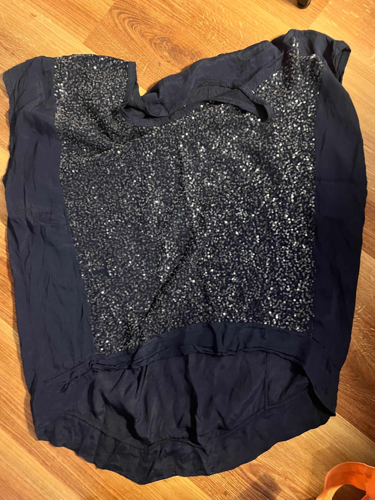 Scarva Bluse Pailletten Größe: 42