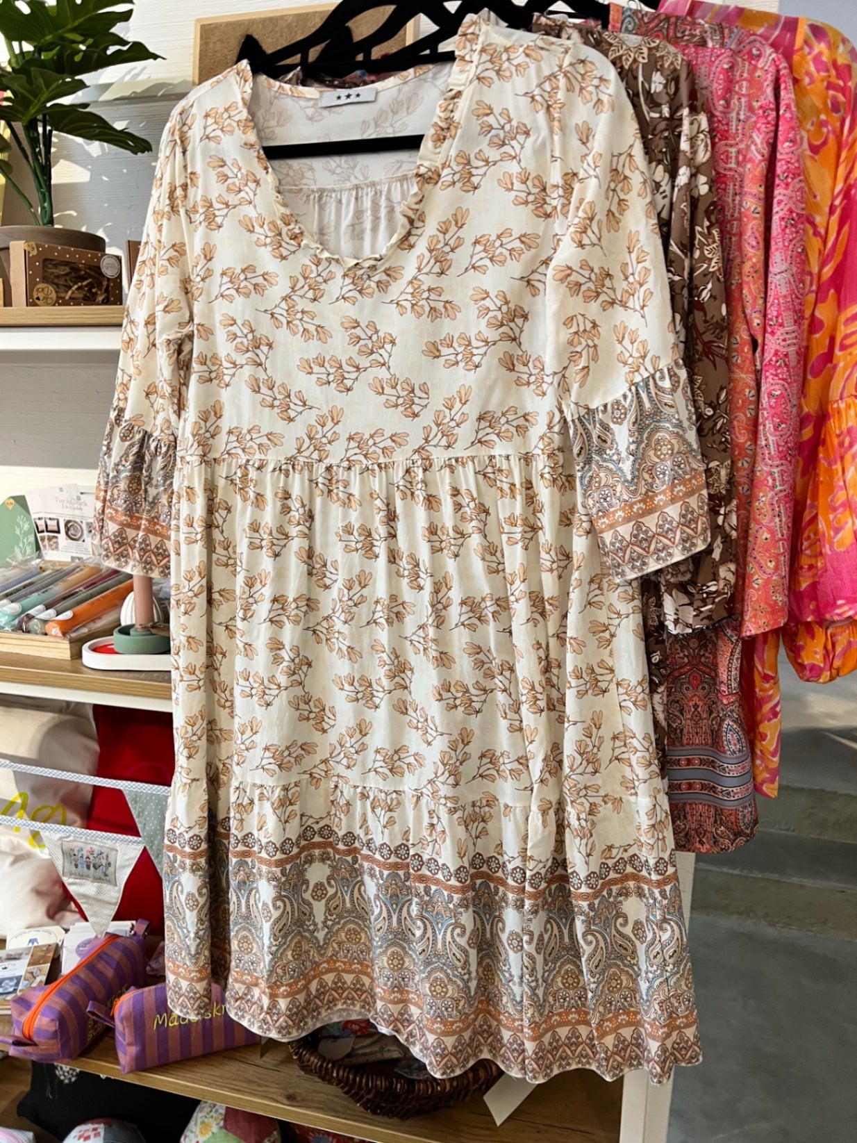 New Collection Bluse Beige Größe: M