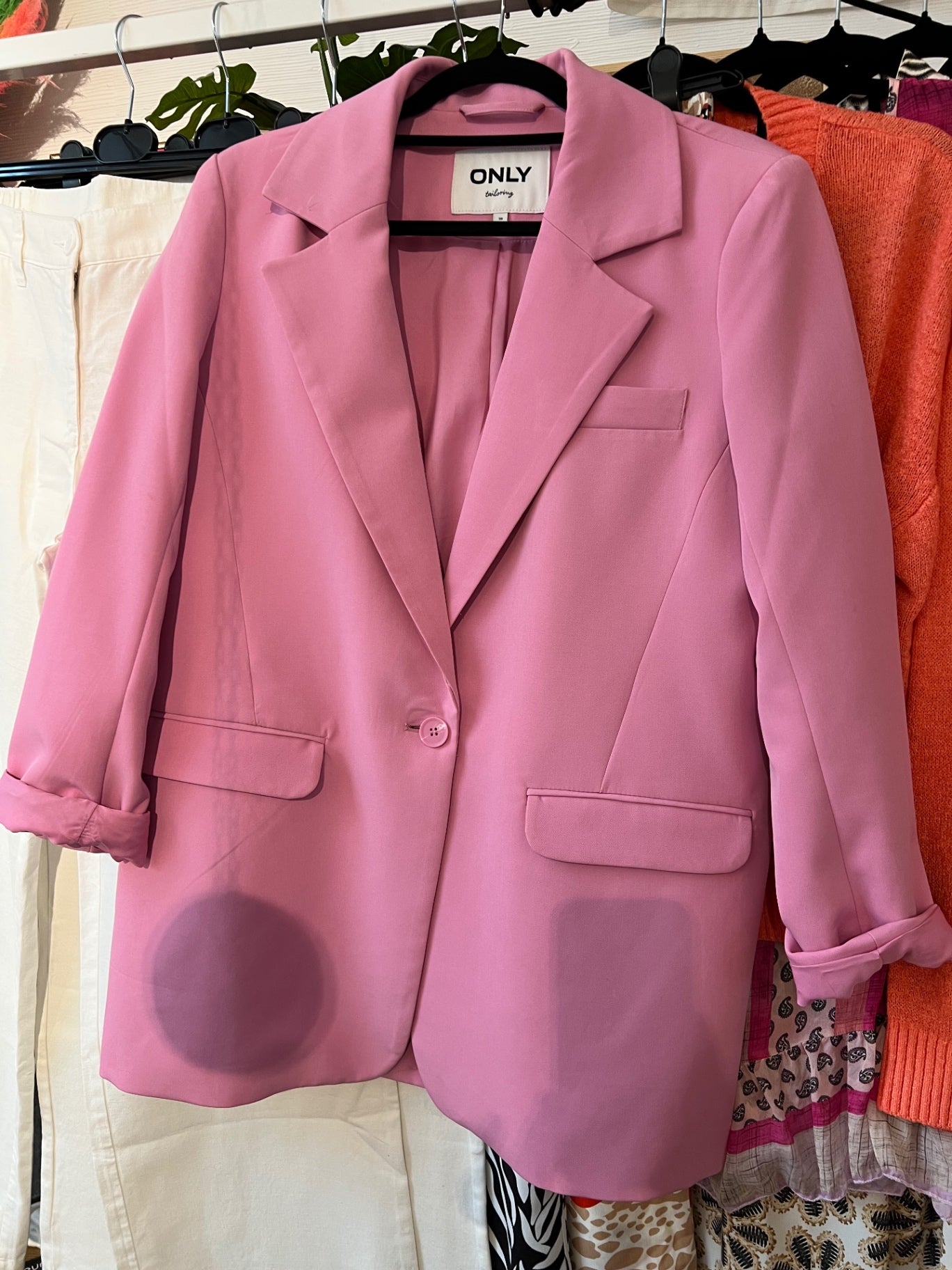 ONLY Blazer Pink Größe: 38