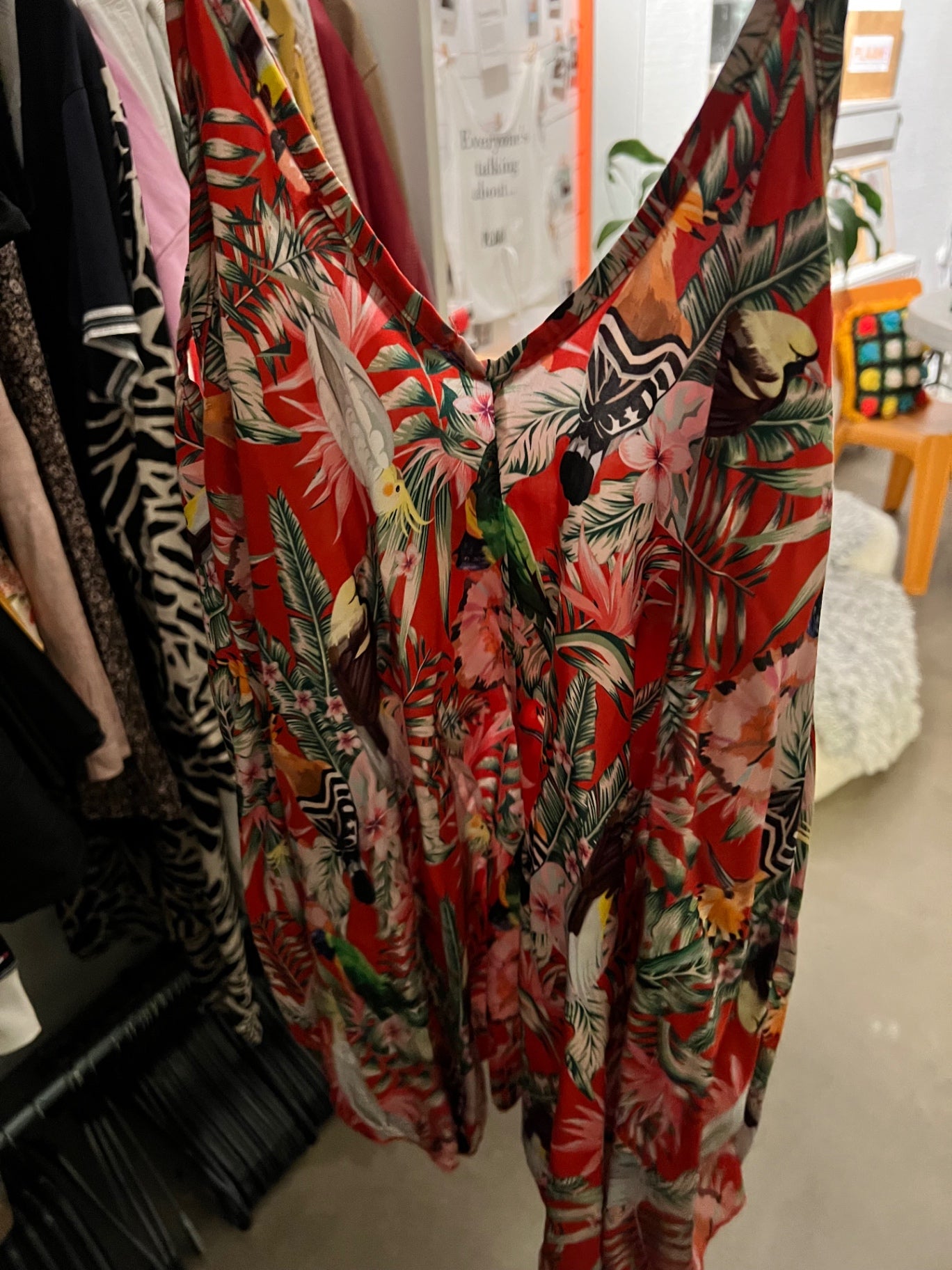 Made in Italy Top Rot Größe: M
