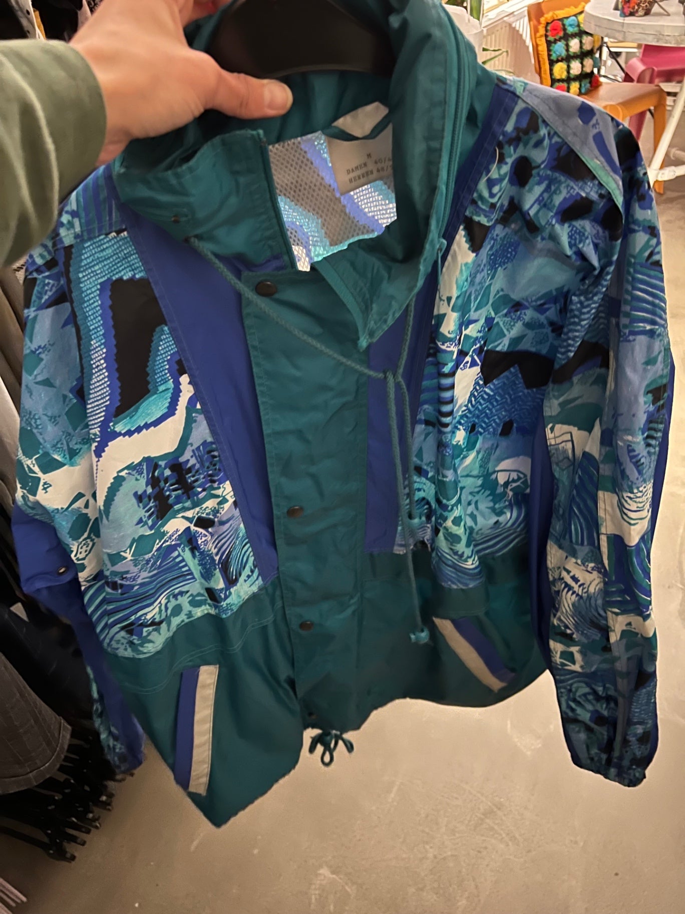 Jacke Blau Größe: XL