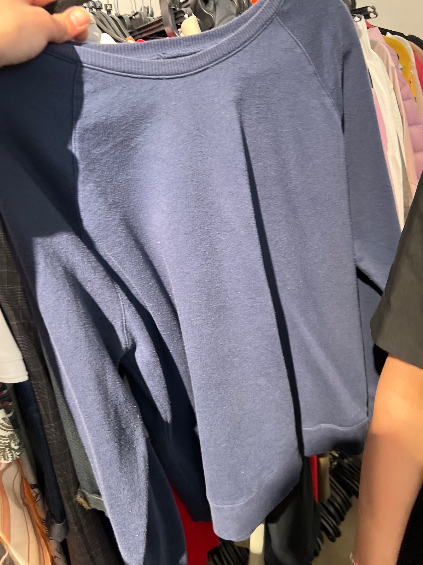 Sweatshirt Blau Größe: XXL