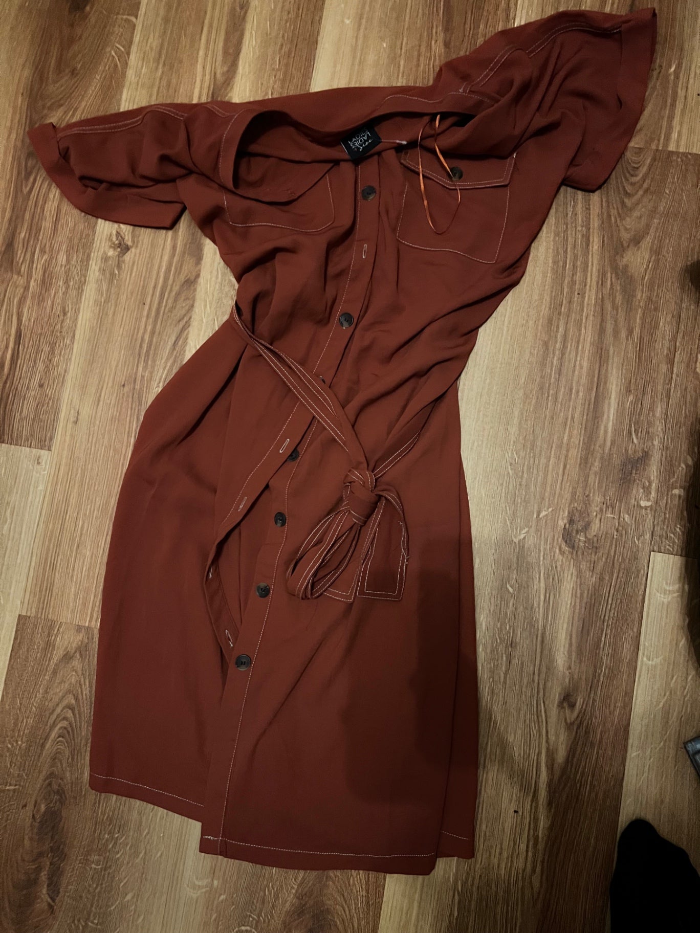 Ladies + Kleid Bräunlich Größe: 44