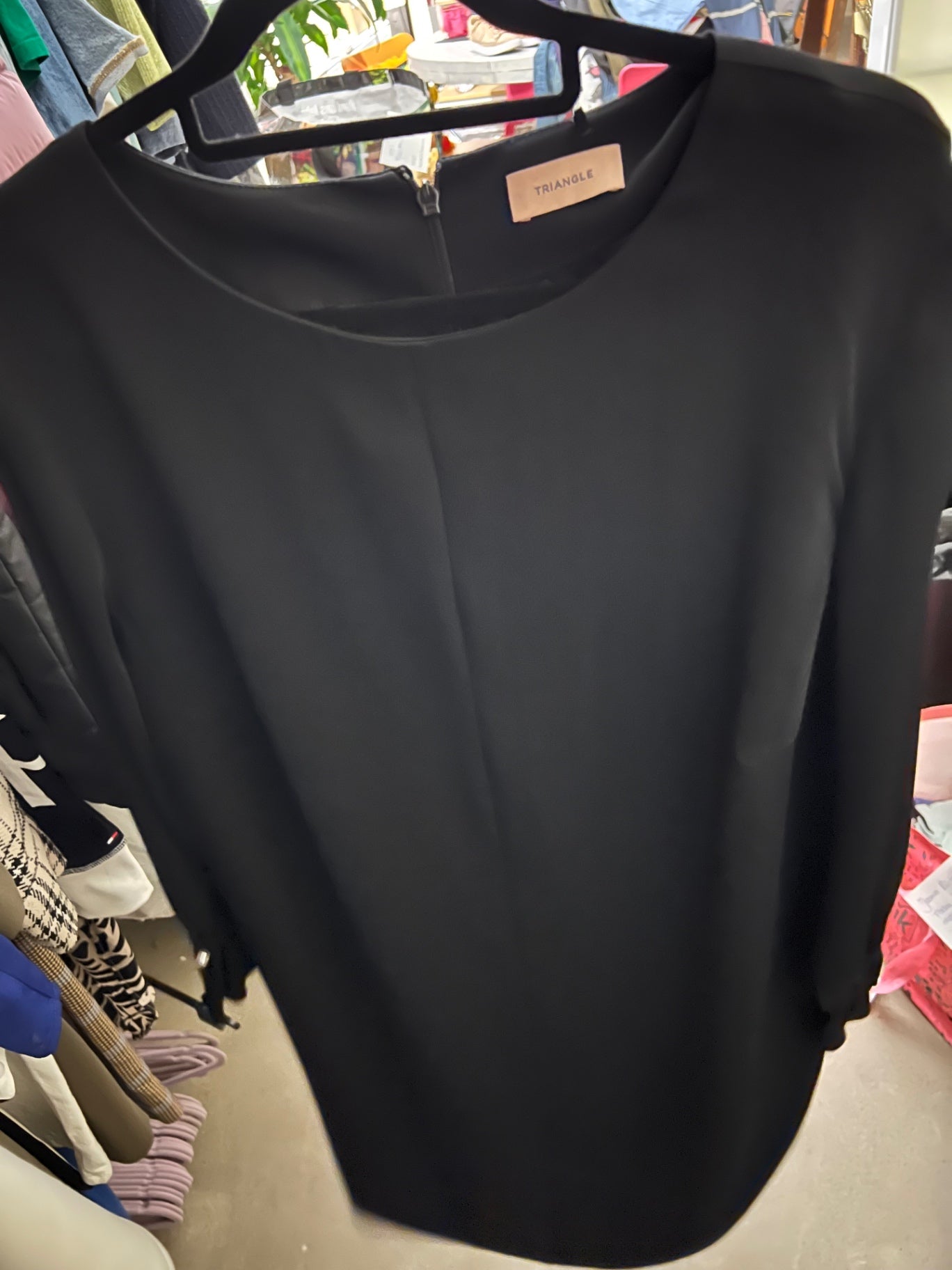 TRIANGLE Kleid Schwarz Größe: 52