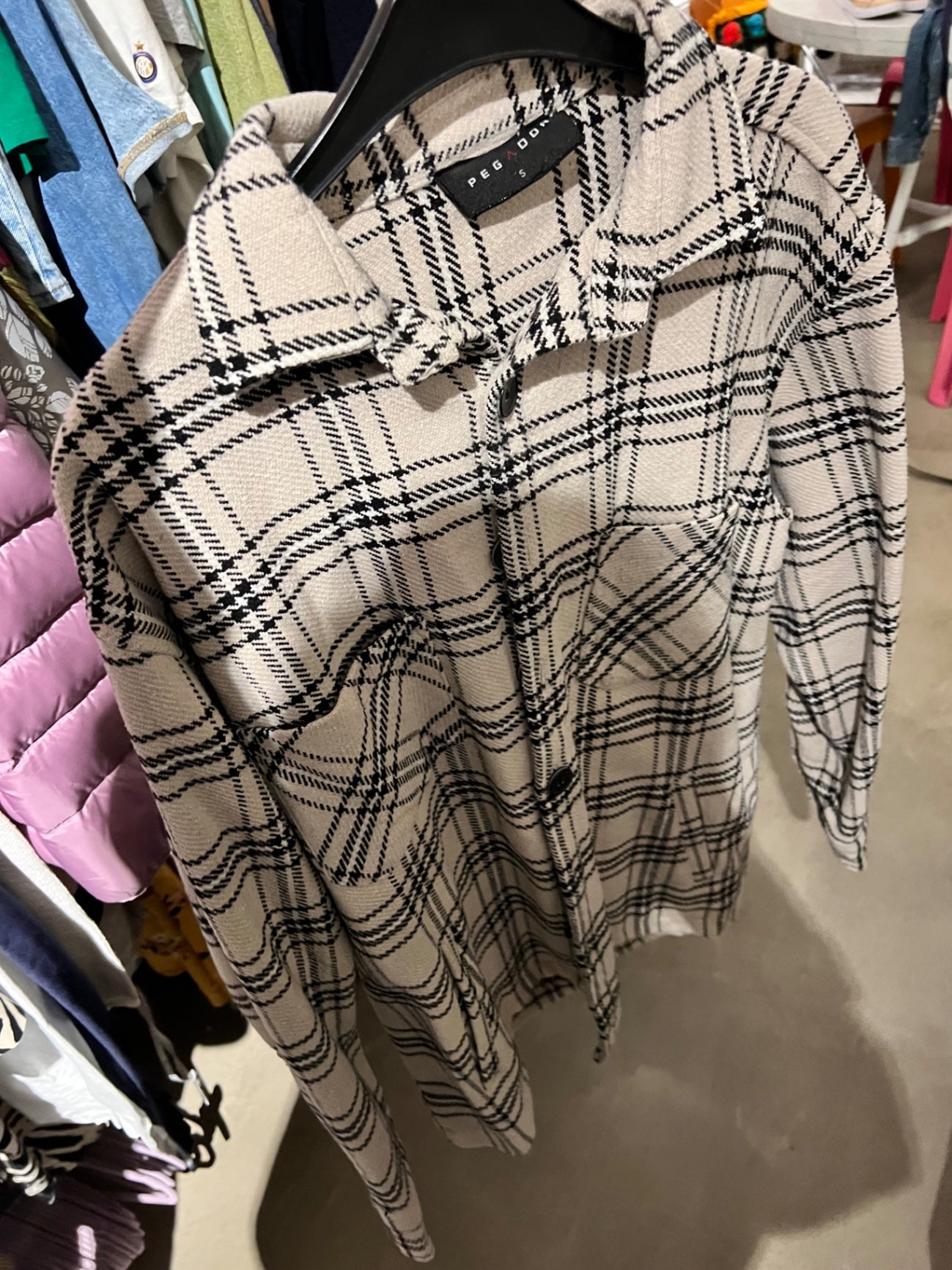 Pegador Hemdjacke Beige Größe: S